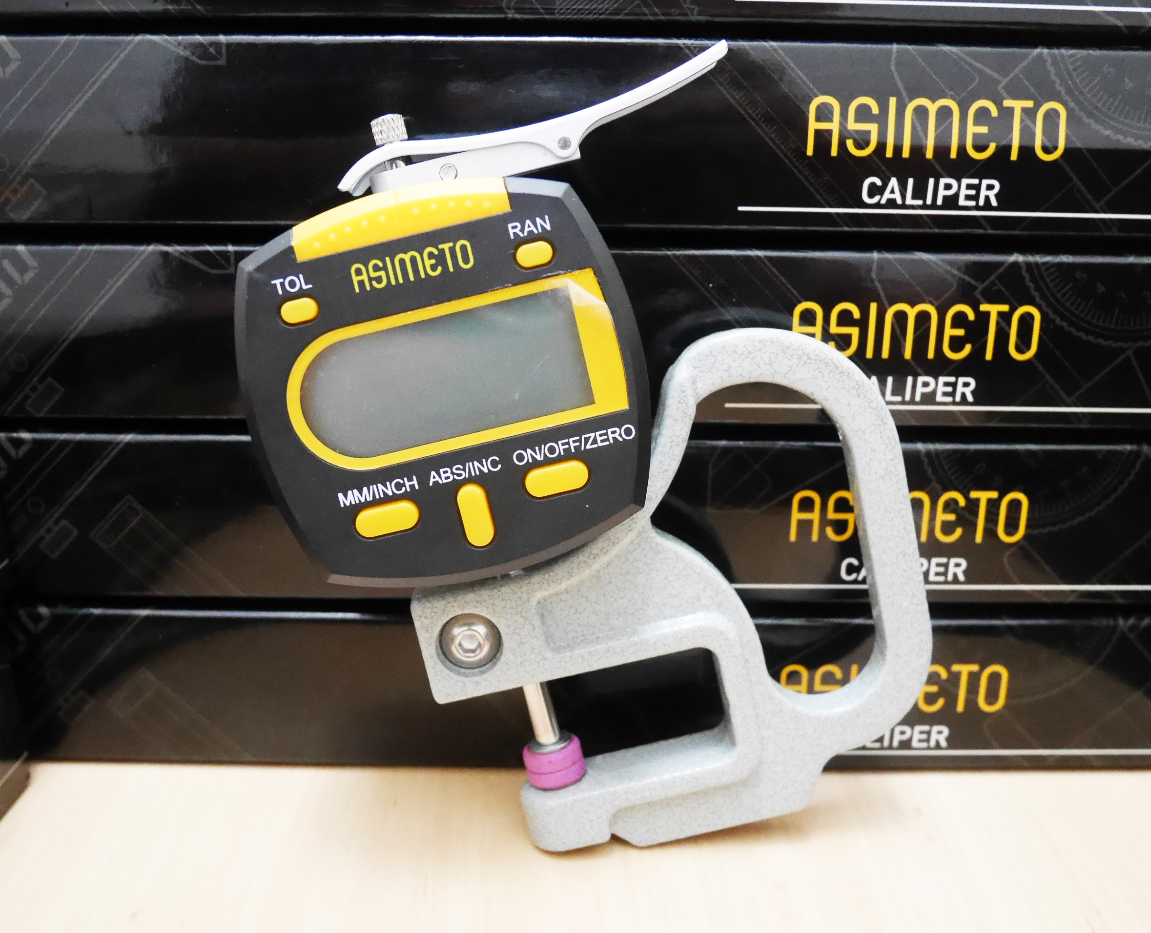 เครื่องวัดความหนากระดาษ (Paper thickness tester) Asimeto รุ่น 495-01-3