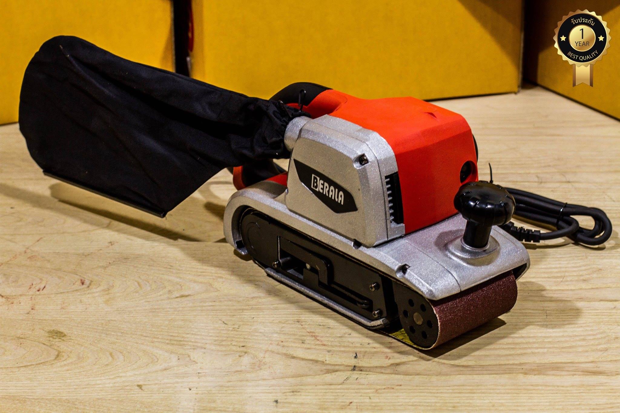 BERALA ขัดกระดาษทรายแบบสายพาน(รถถัง) 4 นิ้ว