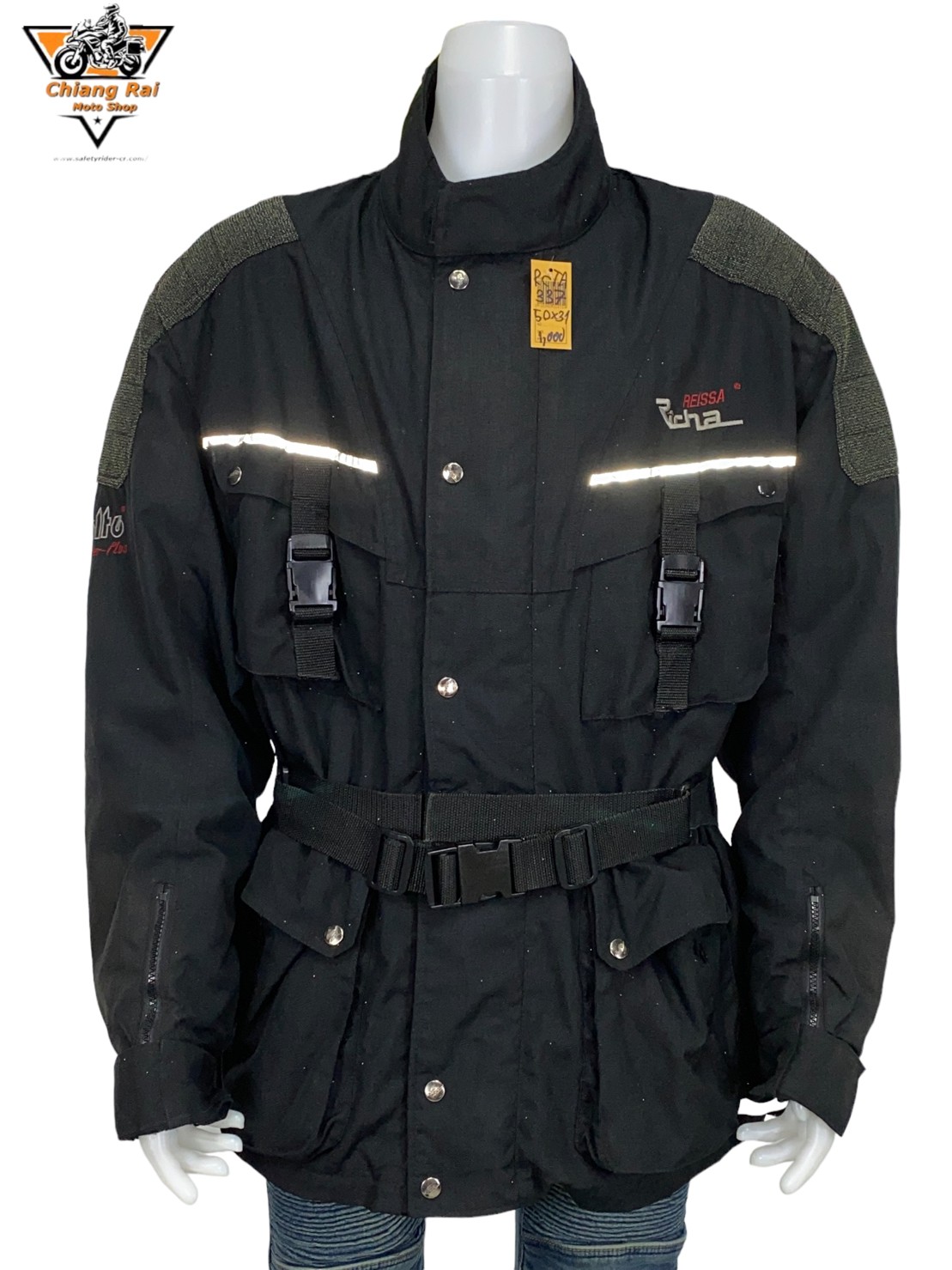 เสื้อขี่มอเตอร์ไซด์( มือสอง) RCTA 337 อก 50 " ยาว 31 "(XL)RICHA**