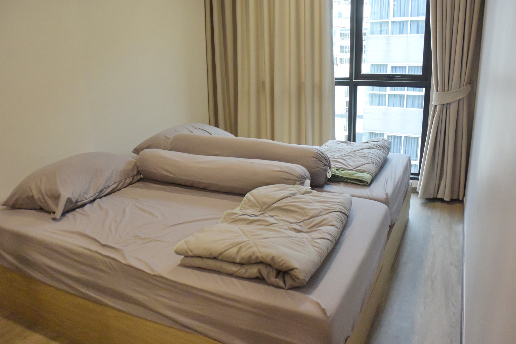 ให้เช่า Salaya One Residences ห้องใหญ่ เตียงคู่ มีเครื่องซักผ้า