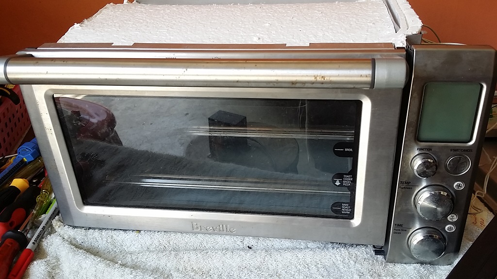 ซ่อมเตาอบไฟฟ้า ยี่ห้อ BREVILLE รุ่น BOV800XL อาการเครื่องซ๊อตไม่ทำงาน