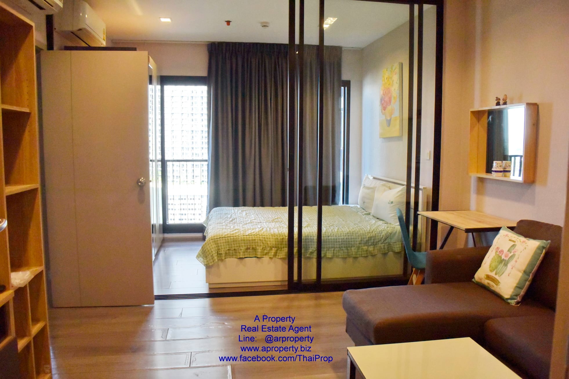 ให้เช่า POLITAN RIVE ห้องริม วิวเจ้าพระยา มีเครื่องซักผ้า