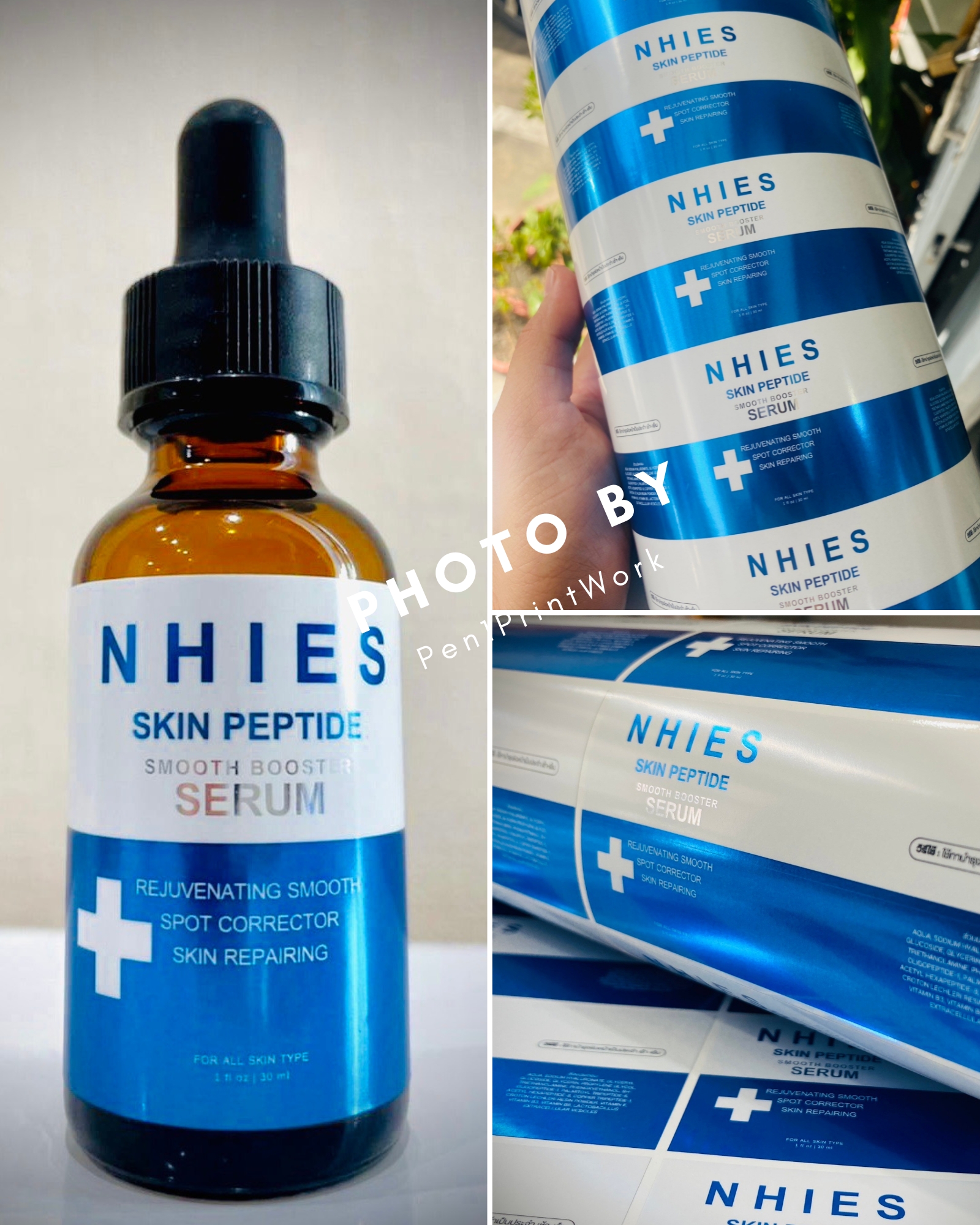 สติ๊กเกอร์ฉลากสินค้าฟอยล์เมทัลลิค