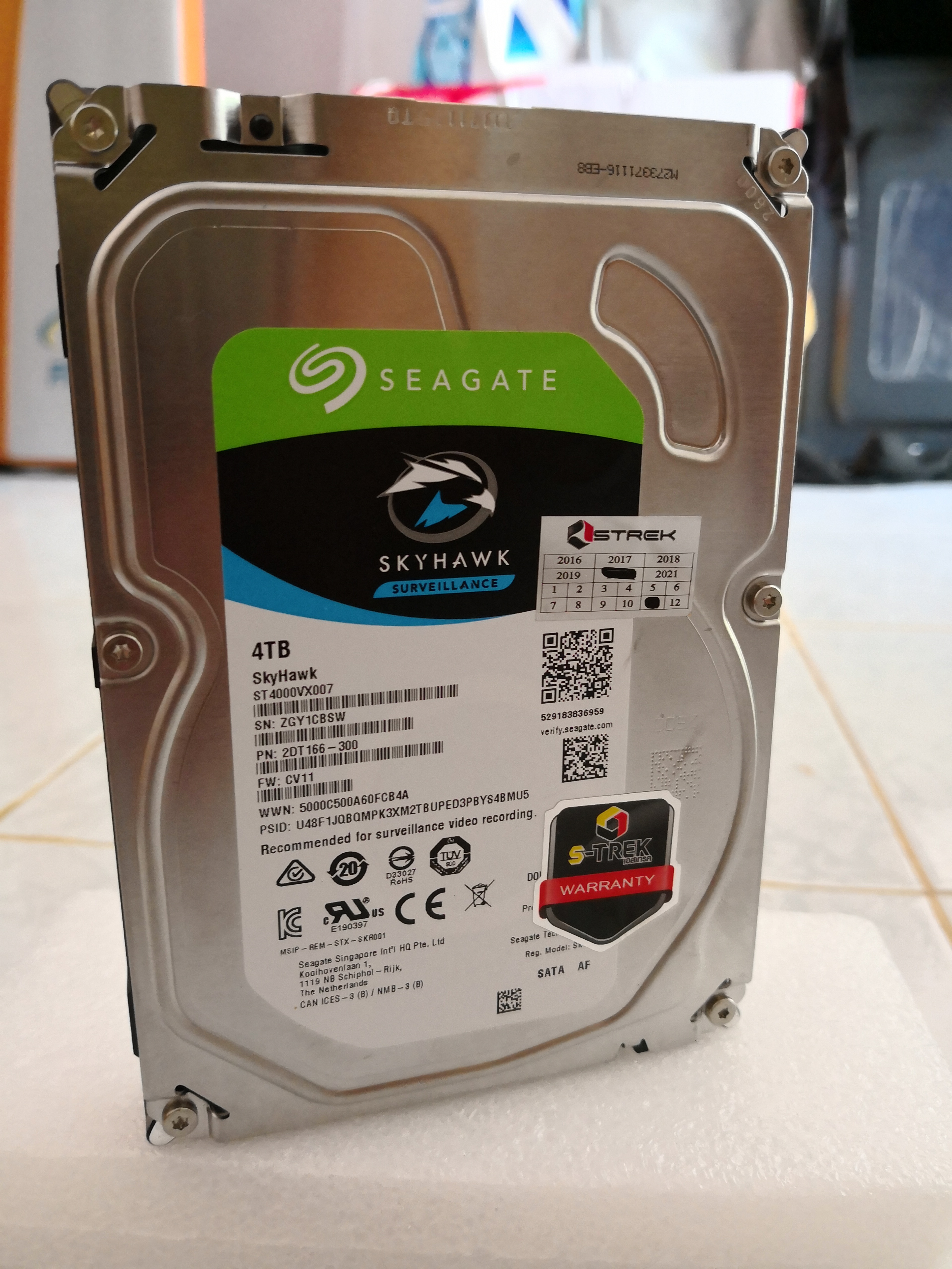 HDD Seagate SKYHAWK 4TB