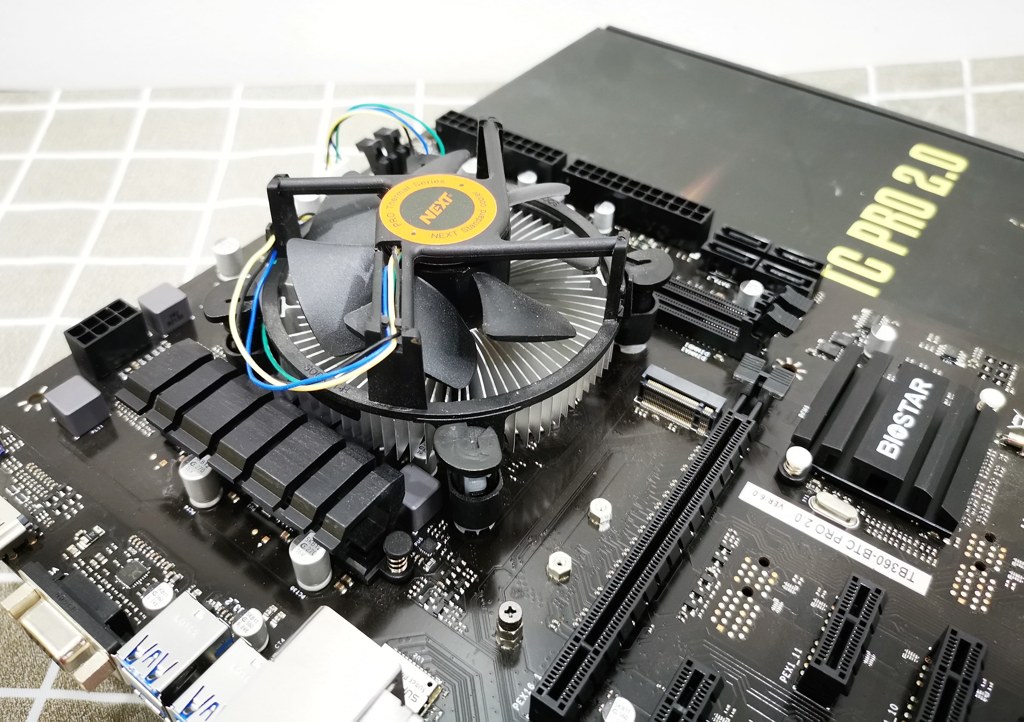 เซ็ตมัดรวม บอร์ด TB360 + ซีพียู G5400