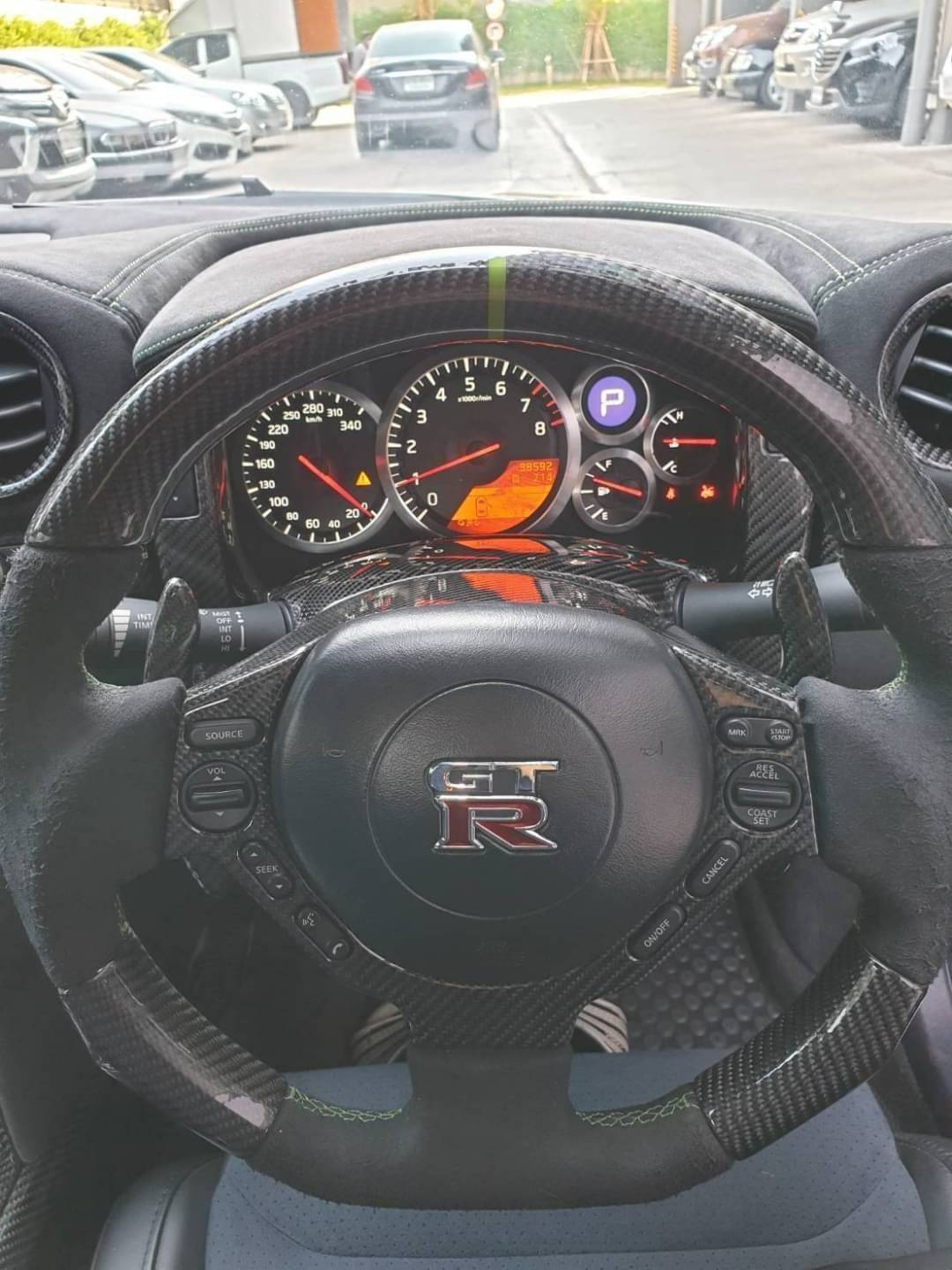 Nissan GTR R35 liberty walk ปี 2009 (สีเทาดำ)