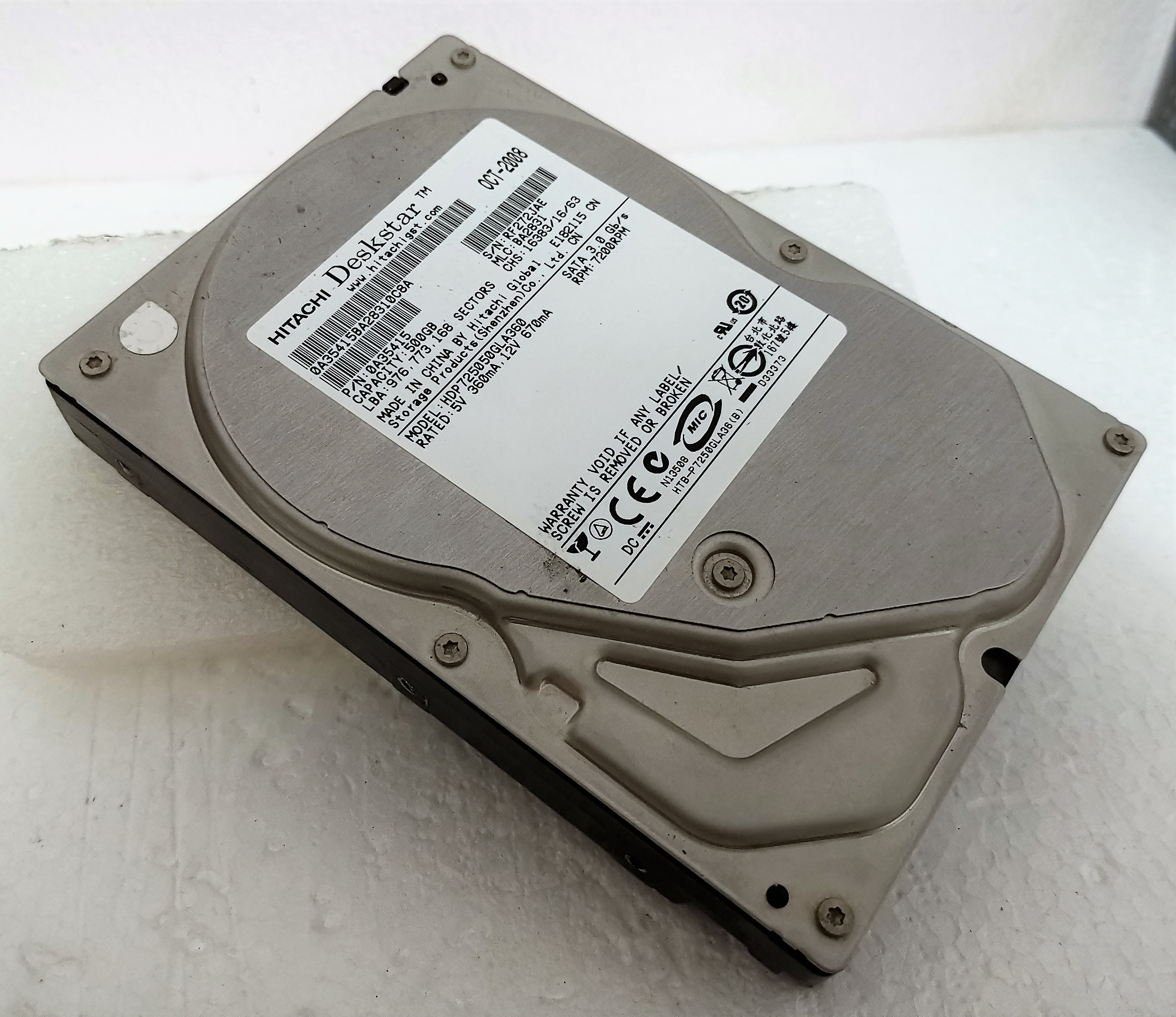 HDD Hitachi 500GB