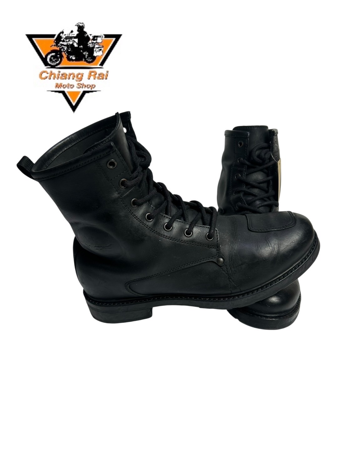 รองเท้าขี่มอเตอร์ไซด์( มือสอง) RCBT-066 Size ขนาดจากป้าย 42:EUR / 8:UK / 26.5:Cm.(TCX)