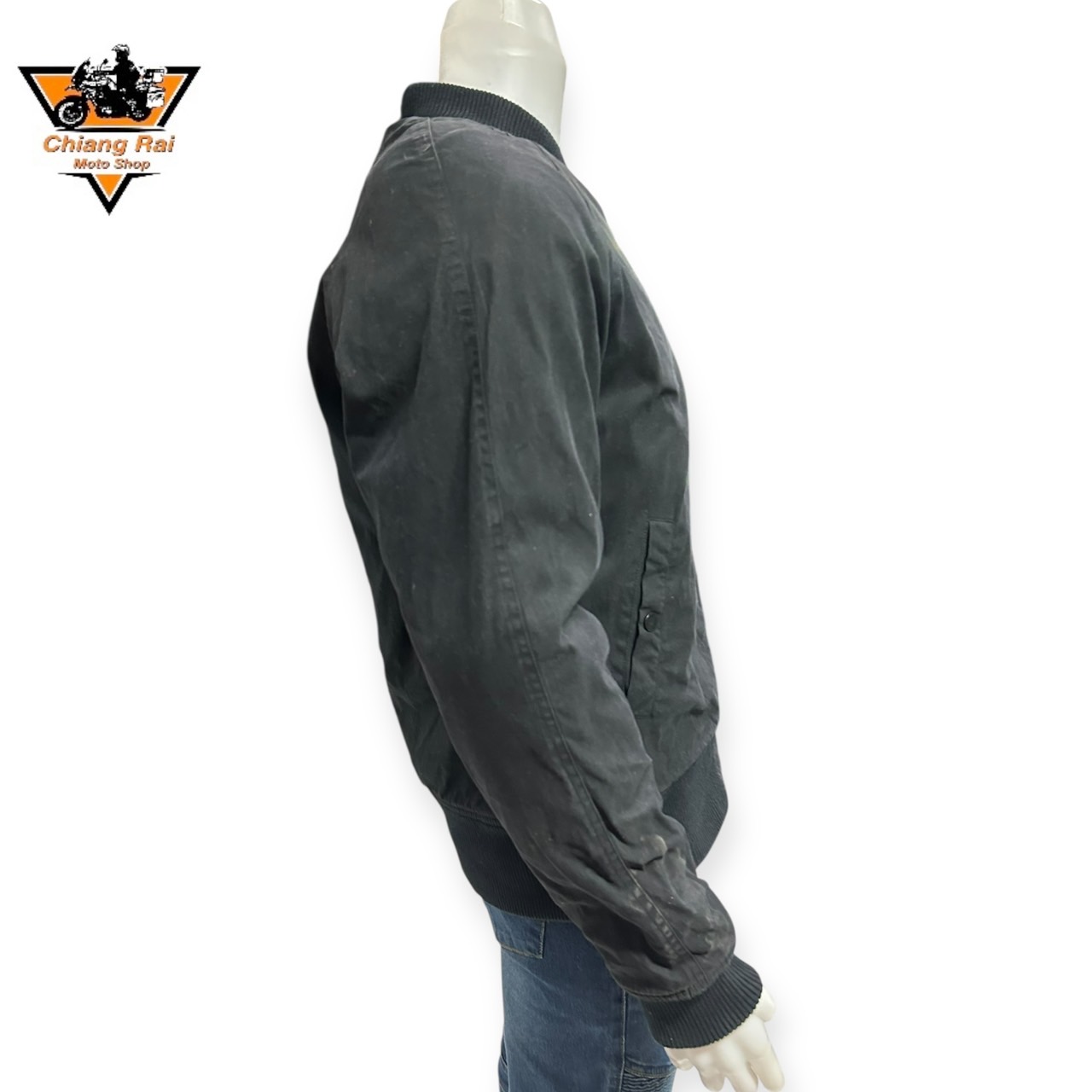 เสื้อขี่มอเตอร์ไซด์( มือสอง) CRSB 022 : อก 42" ยาว 27" (M) **Saint**