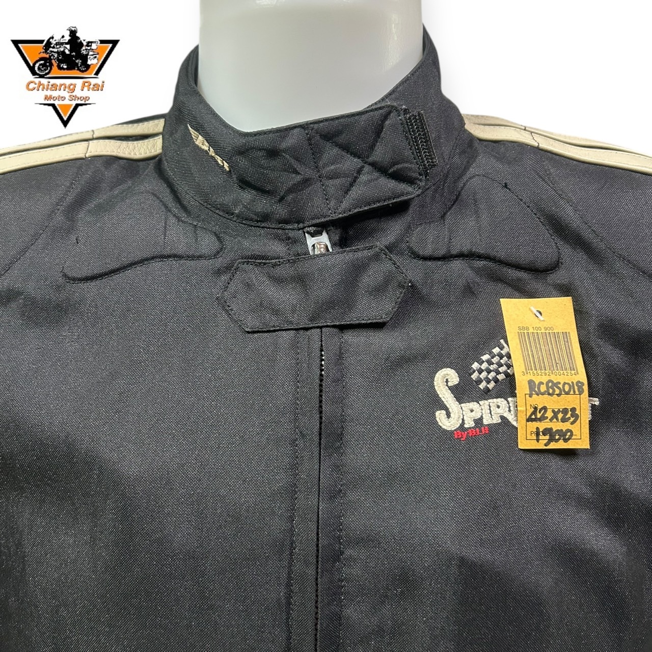 เสื้อขี่มอเตอร์ไซด์( มือสอง) CRSB 018 : อก 42" ยาว 23" (M) **STT**