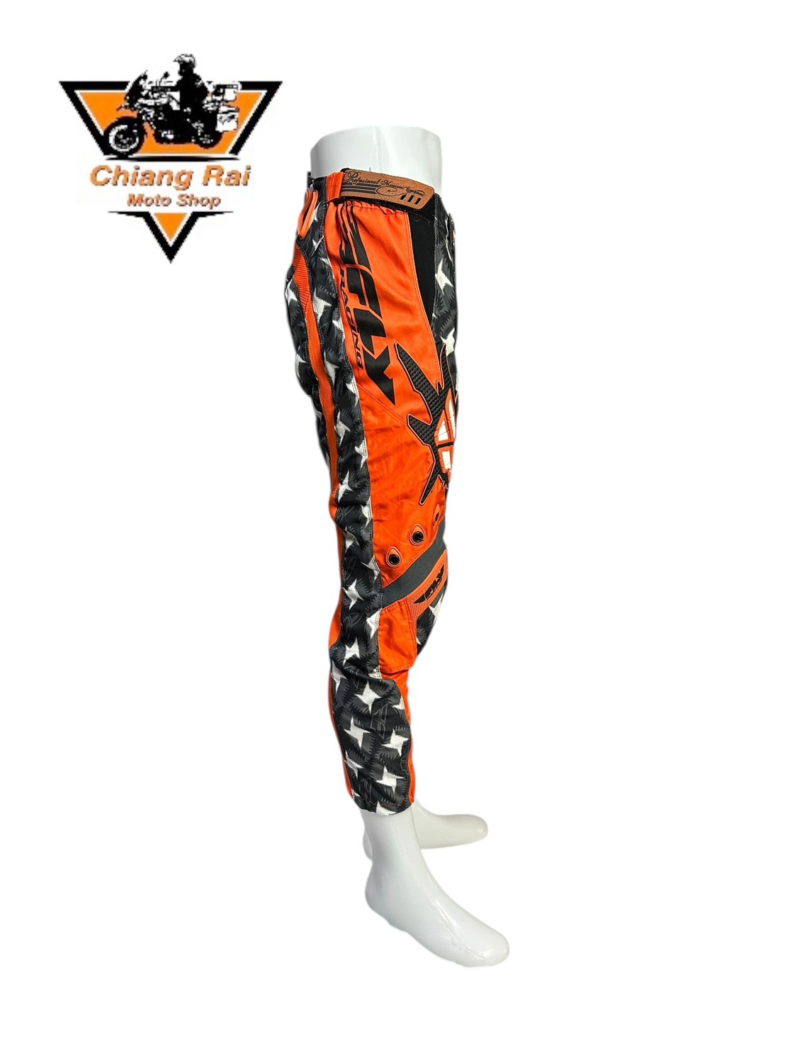 กางเกงขี่มอเตอร์ไซด์ ( มือสอง ) E&A 671: เอว 32" ยาว 28" **KINETIC**