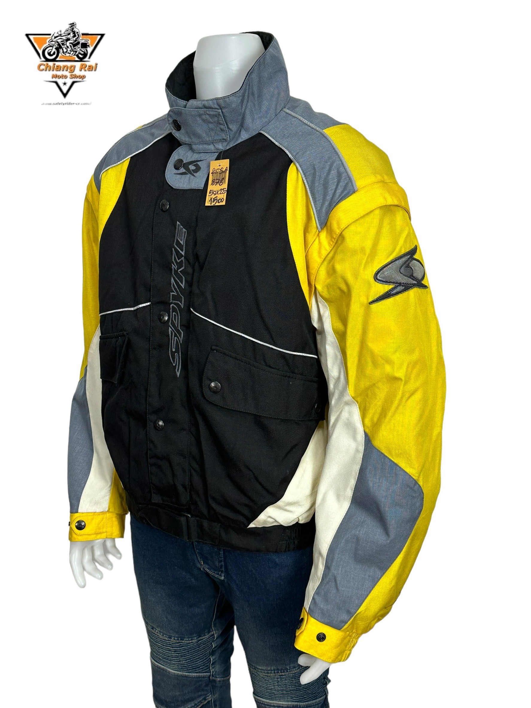 เสื้อขี่มอเตอร์ไซด์( มือสอง) RCSA 878 : อก 50" ยาว 25" (XL) **SPYKE**