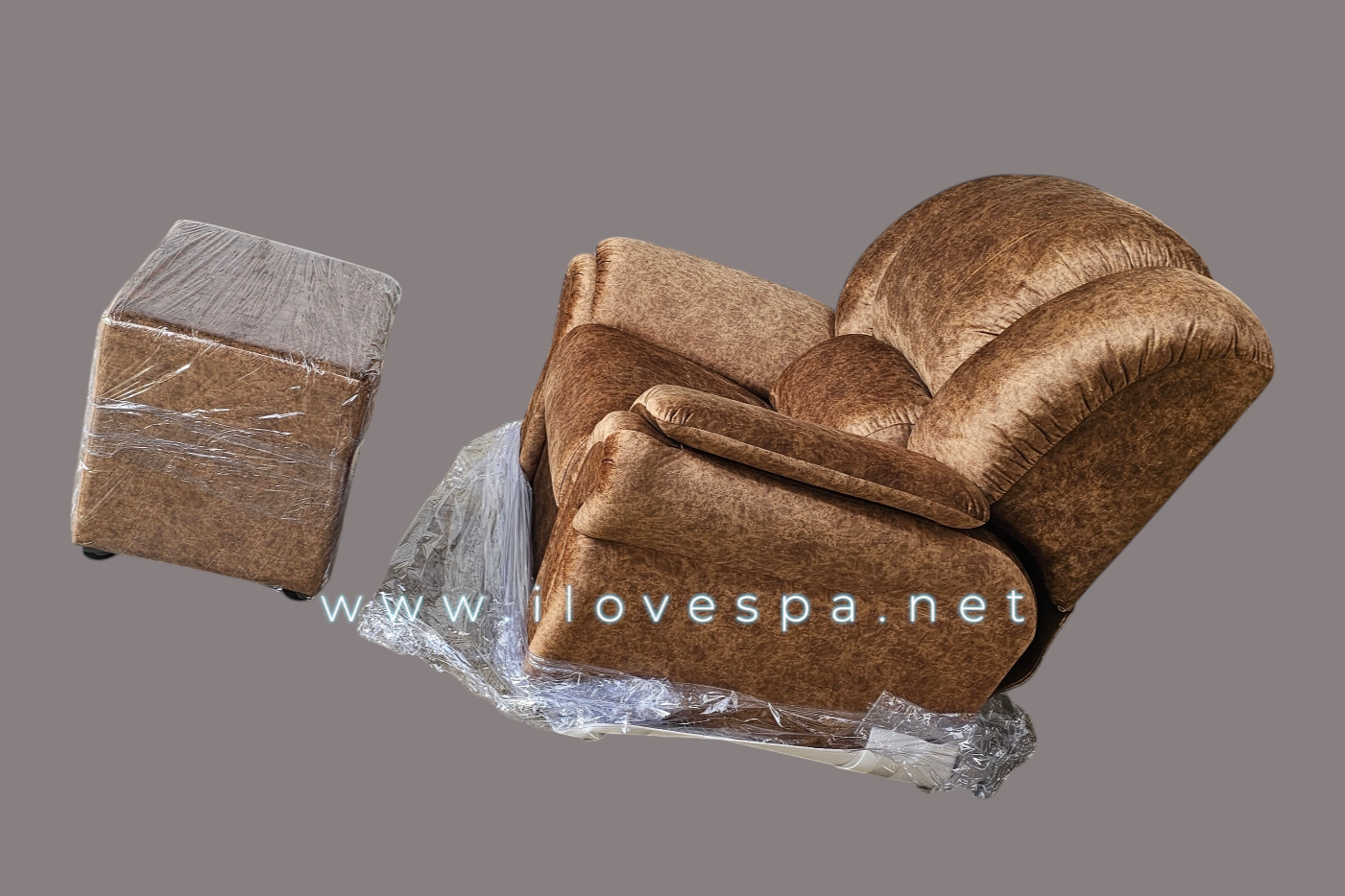 เก้าอี้นวดฝ่าเท้า รุ่น Premium ผ้า Nano Protect (สะท้อนน้ำ) ❌️ไม่ใช่ผ้ากำมะหยี่