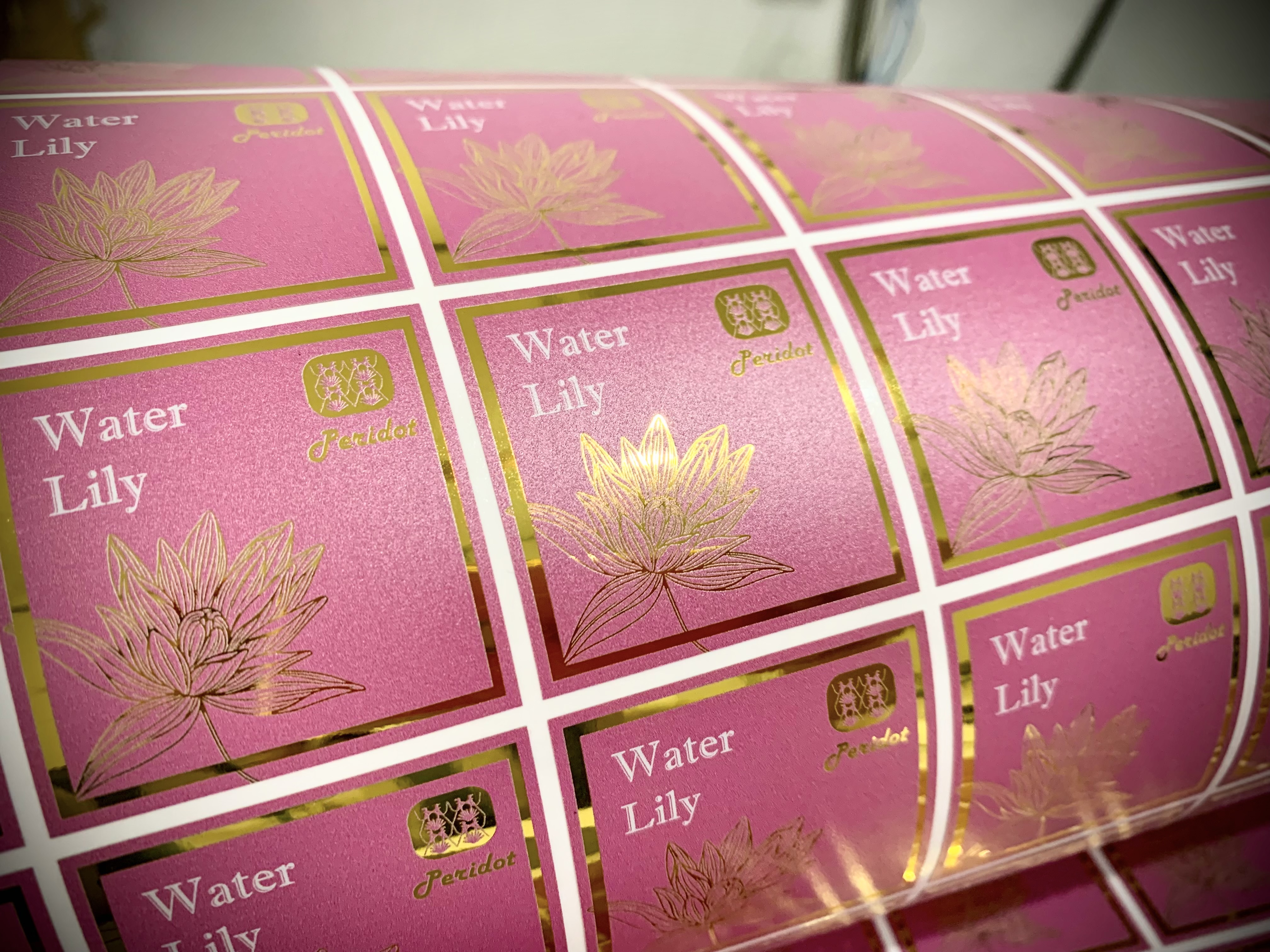 สติ๊กเกอร์ฉลากสินค้าฟรอยทอง ฟอยล์