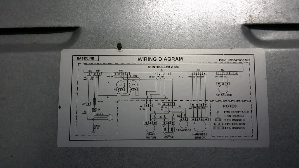 ซ่อมเครื่องซักผ้า ยี่ห้อ LG รุ่น WF-T9065TD อาการเครื่องซักผ้าไม่ทำงาน