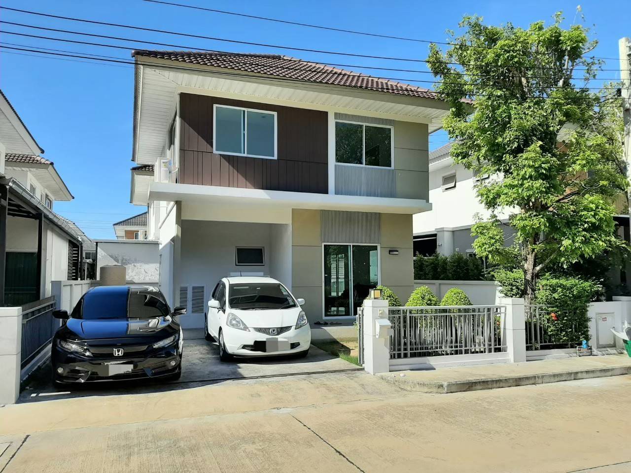 ให้เช่าบ้านหน้าสวน พร้อมเฟอร์ฯ ติดถนนราชพฤกษ์