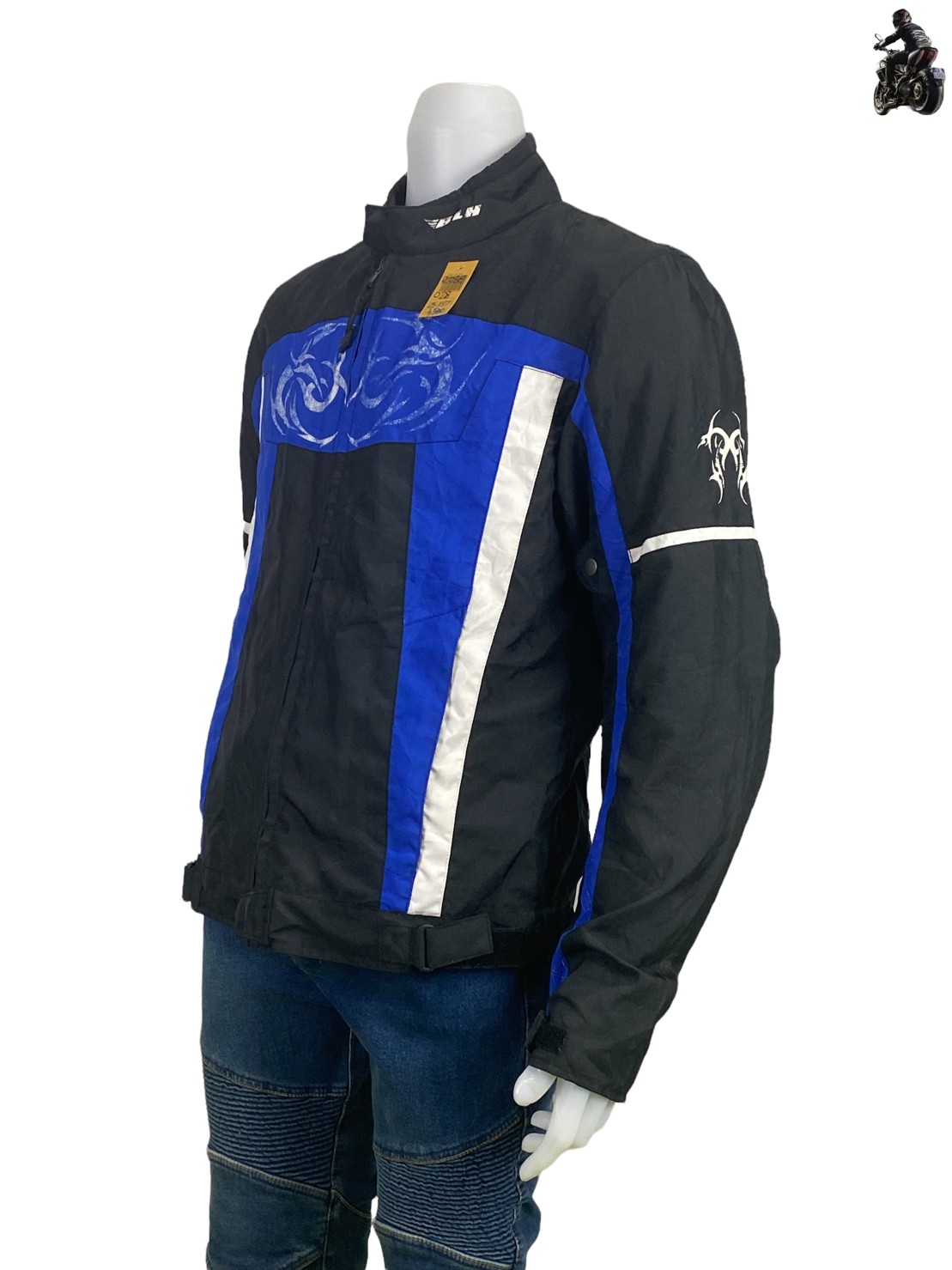 เสื้อขี่มอเตอร์ไซด์( มือสอง) RCSA 028: อก 48" ยาว 27" **BLH**