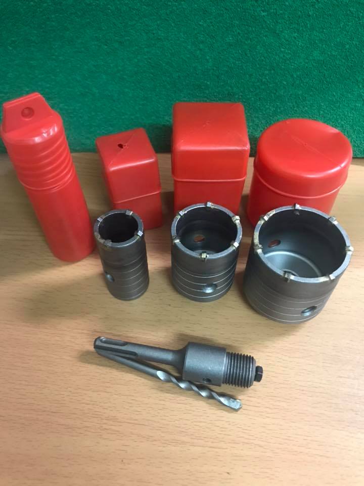 ชุดโฮซอเจาะ ผนัง คอนกรีต ปูน กระเบื้อง 35-65 mm คุณภาพสูง