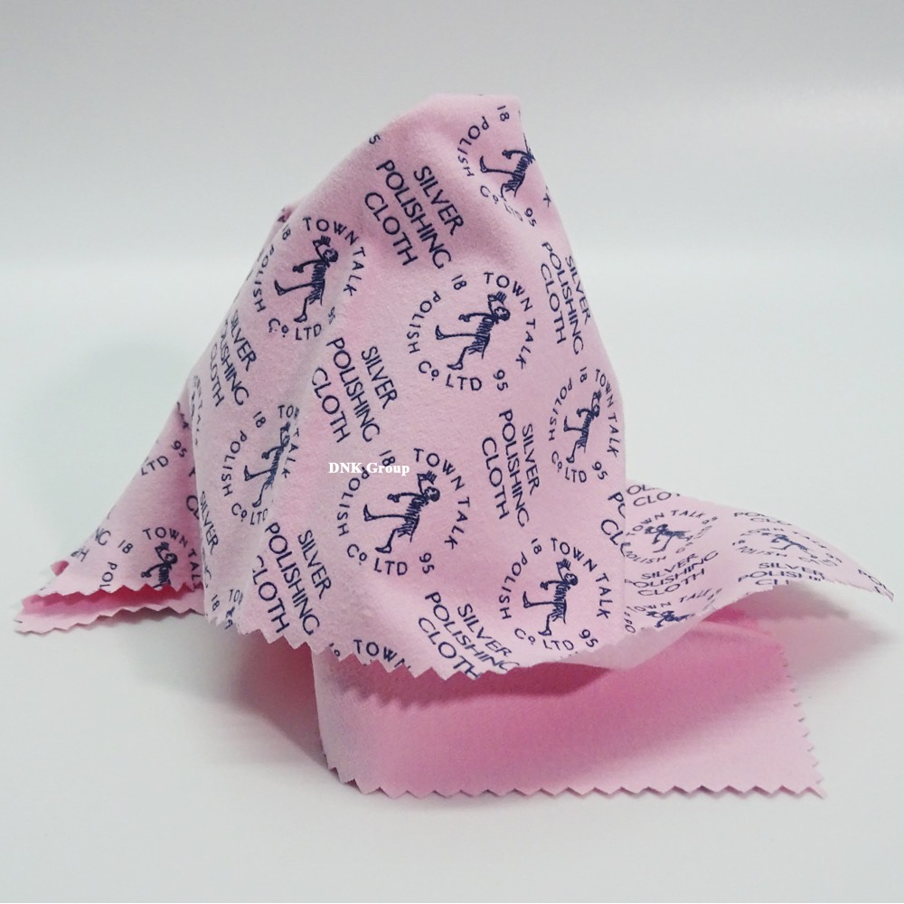 ผ้าเช็ดเครื่องประดับ ผ้าเช็ดเครื่องเงิน ผ้าขัดเงินอย่างดี Anti Tarnish silver polishing cloth12.5x17.5Cm,24x30Cm,30x45Cm