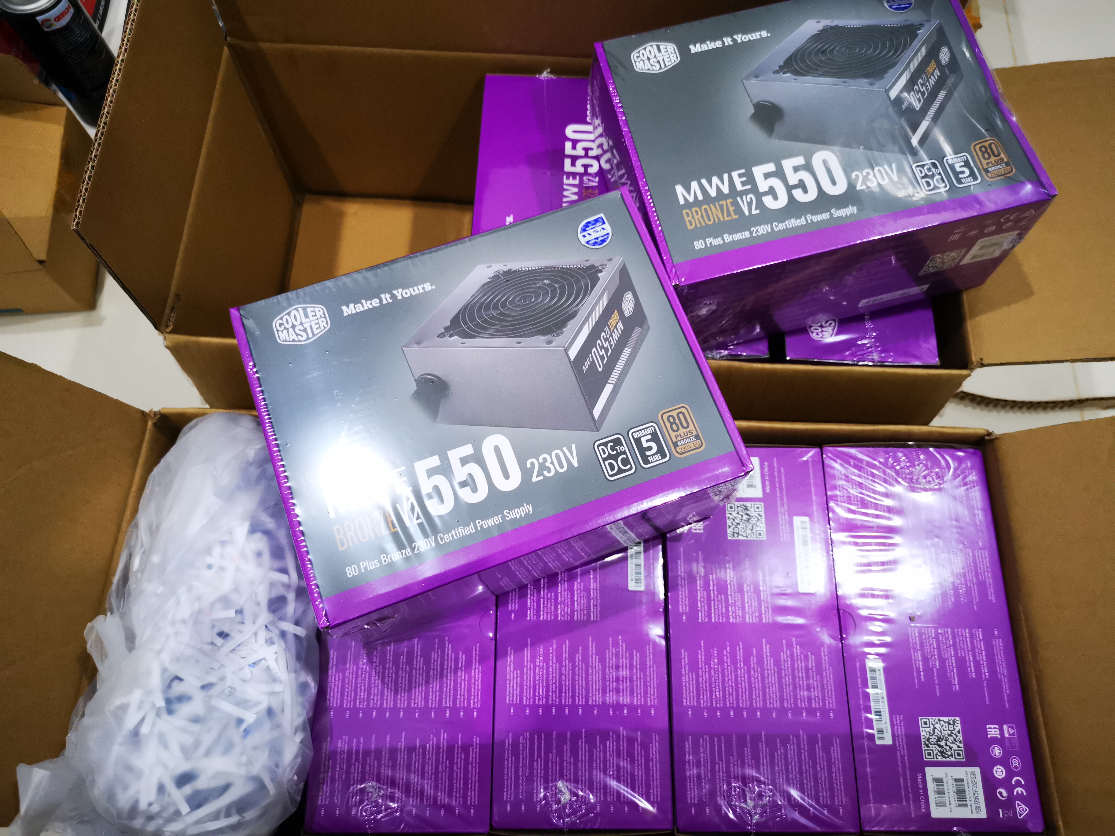 Cooler Master MWE V2 230V 550W (80+ BRONZE)