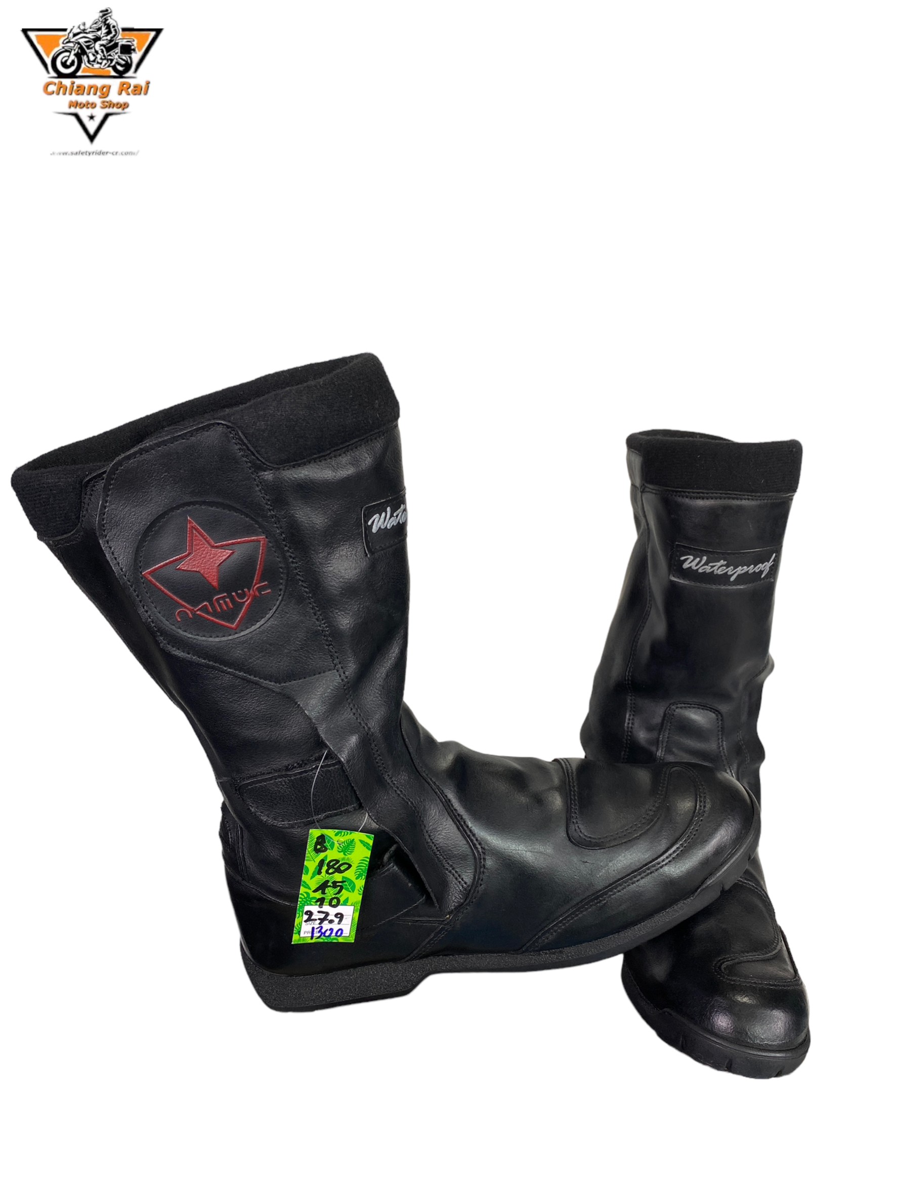 รองเท้าขี่มอเตอร์ไซด์( มือสอง) RCBS-180 Size ขนาดจากป้าย 45:EUR / 10:UK / 27.9:Cm.(NAMUF)