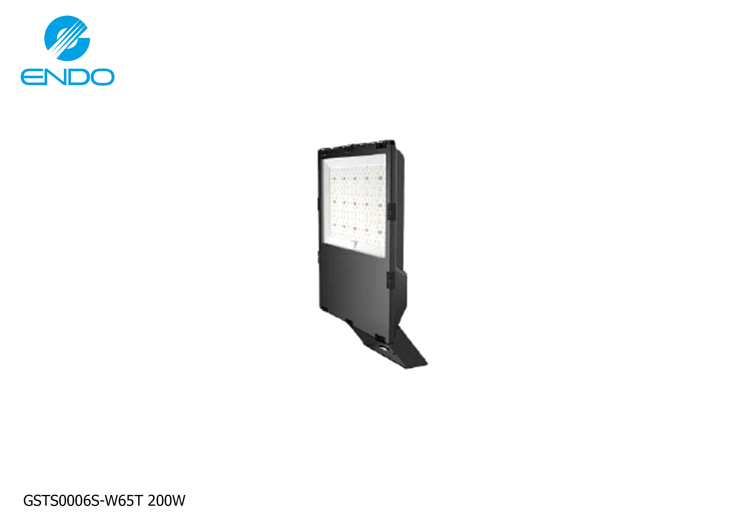 โคมไฟ LED Floodlight #GSTS0006S-W65T 200W 6500K ENDO