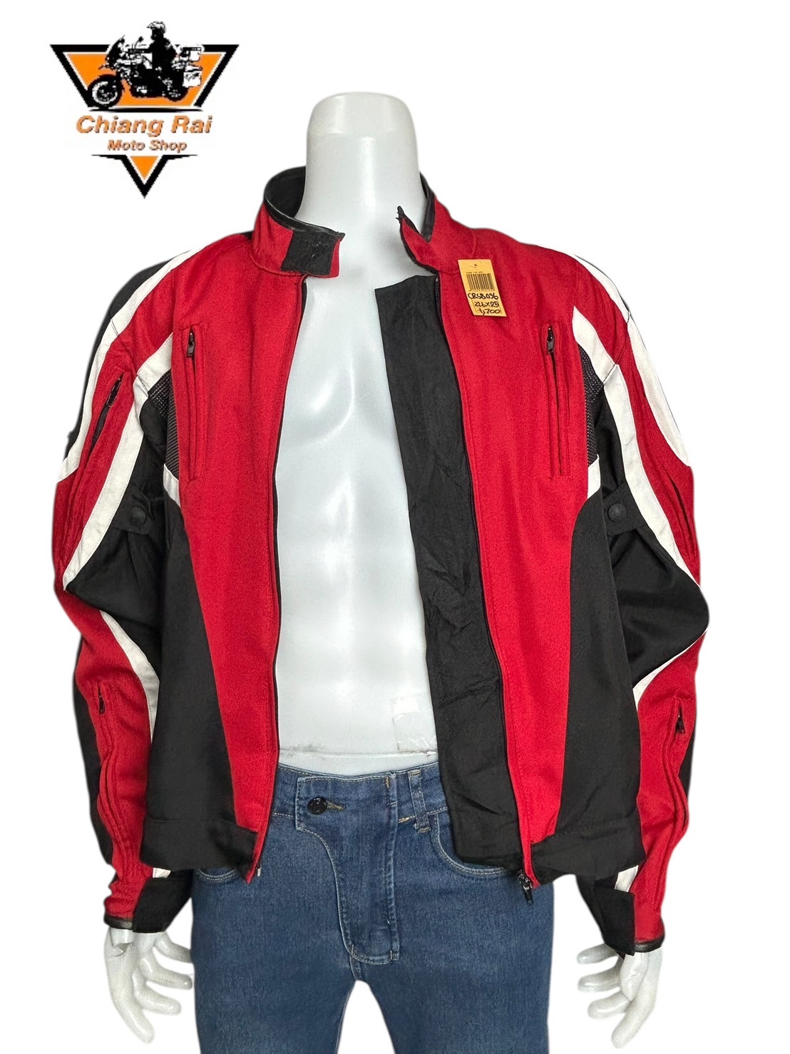 เสื้อขี่มอเตอร์ไซด์( มือสอง) CRSB 036 : อก 46" ยาว 25" (L) **FrankThomas**