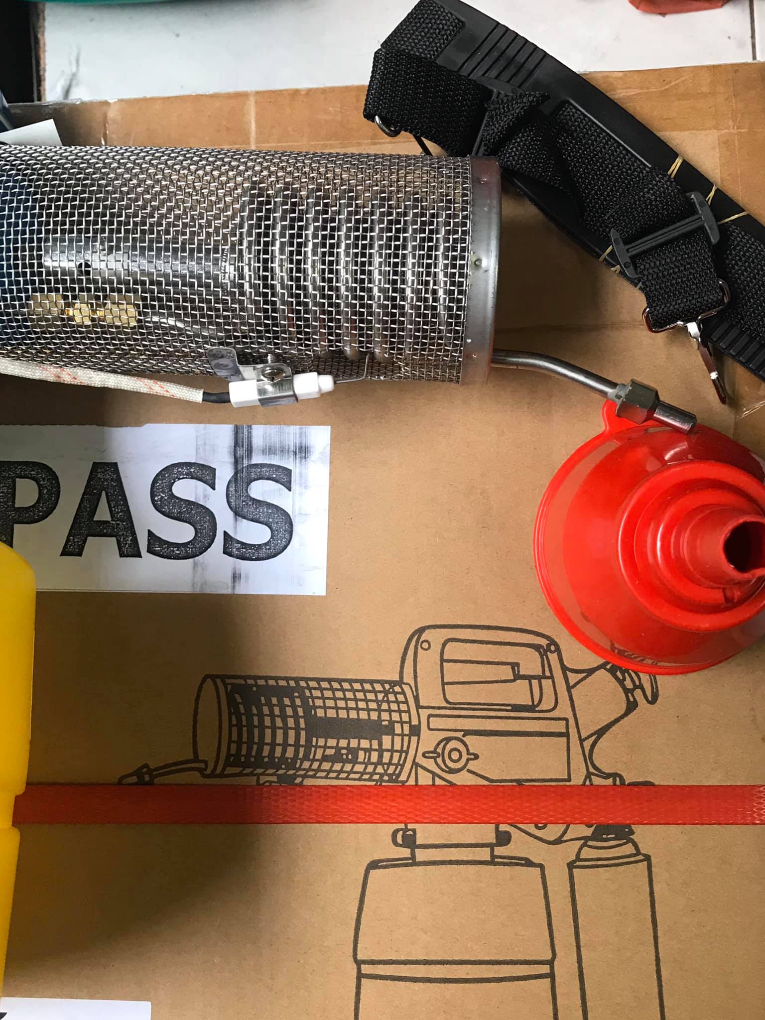 เครื่องพ่นยุง พร้อมใช้