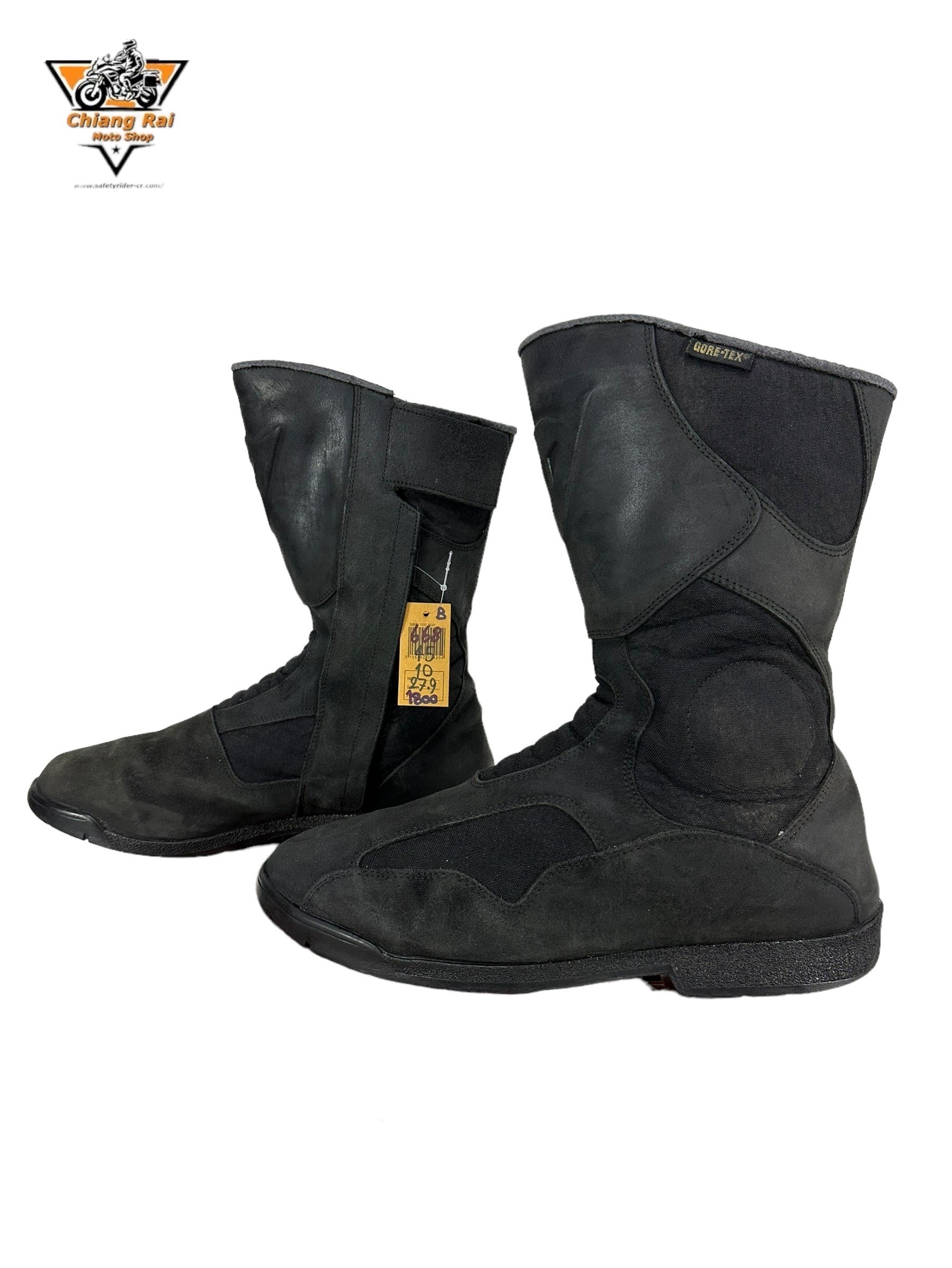 รองเท้าขี่มอเตอร์ไซด์( มือสอง) RCBS-668 Size ขนาดจากป้าย 45:EUR / 10:UK / 27.9:Cm.(dainese)