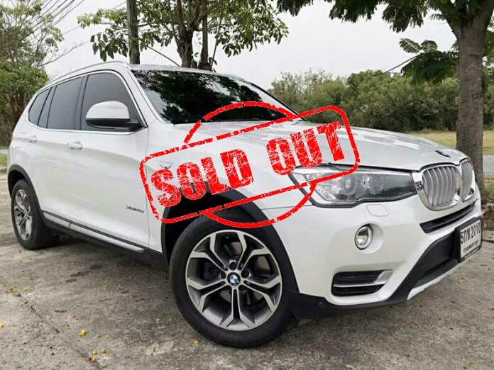 Bmw X3 xDrive 2.0d Highline F25 ปี2016🔖SOLD OUT 🔖