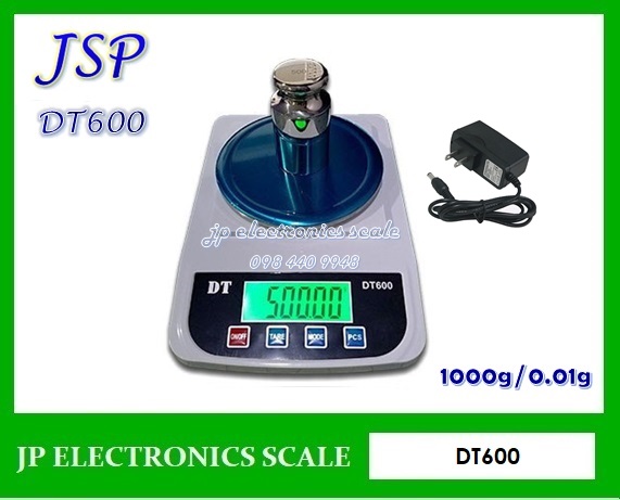 เครื่องชั่งละเอียดสูง1000g เครื่องชั่งละเอียด1000g เครื่องชั่งคุณภาพสูง1000กรัม เครื่องชั่งน้ำหนัก1000กรัม เครื่องชั่งน้ำหนัก1000g ตาชั่ง1000g กิโลดิจิตอล1000กรัม เครื่องชั่ง1000g ค่าละเอียด0.01g ยี่ห้อ JSP รุ่น DT600