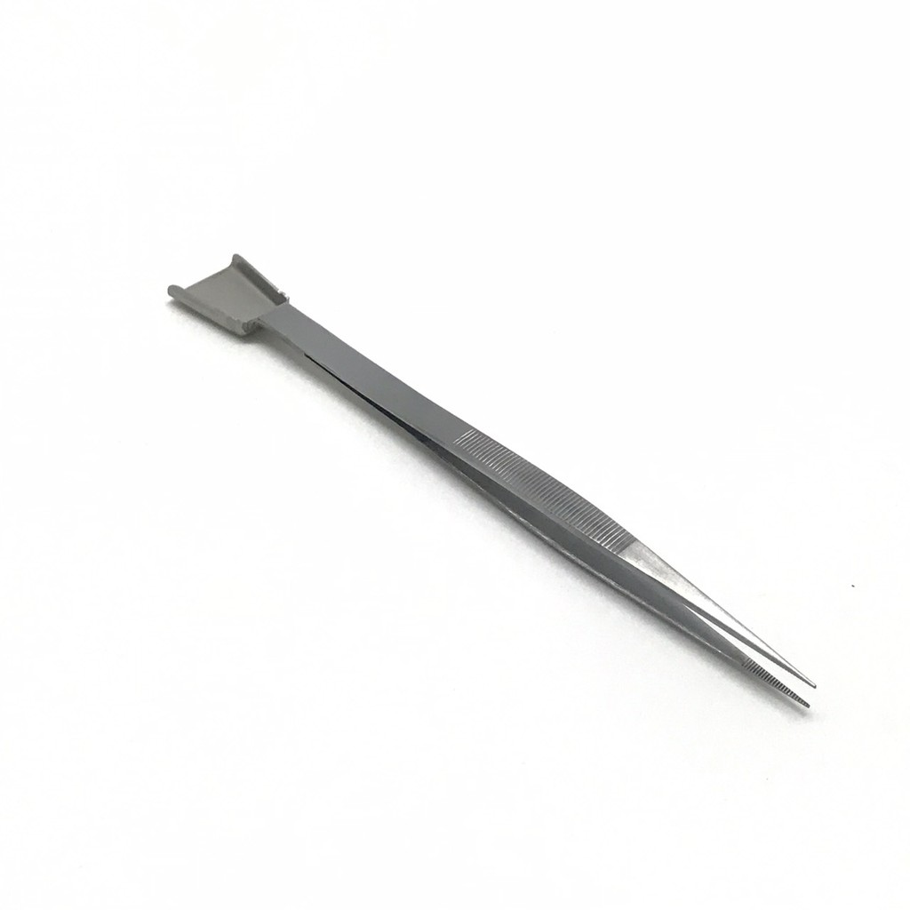 ปากคีบ ปากคีบเพชรพลอย ปากคีบพร้อมที่ตัก 2 in 1 ยาว 18 cm.