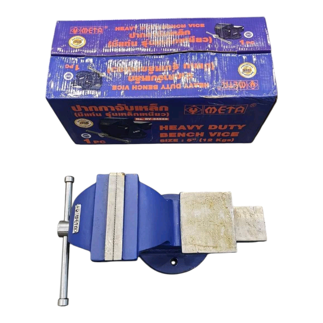 ปากกาจับเหล็ก ปากกาจับงาน META 5 นิ้ว