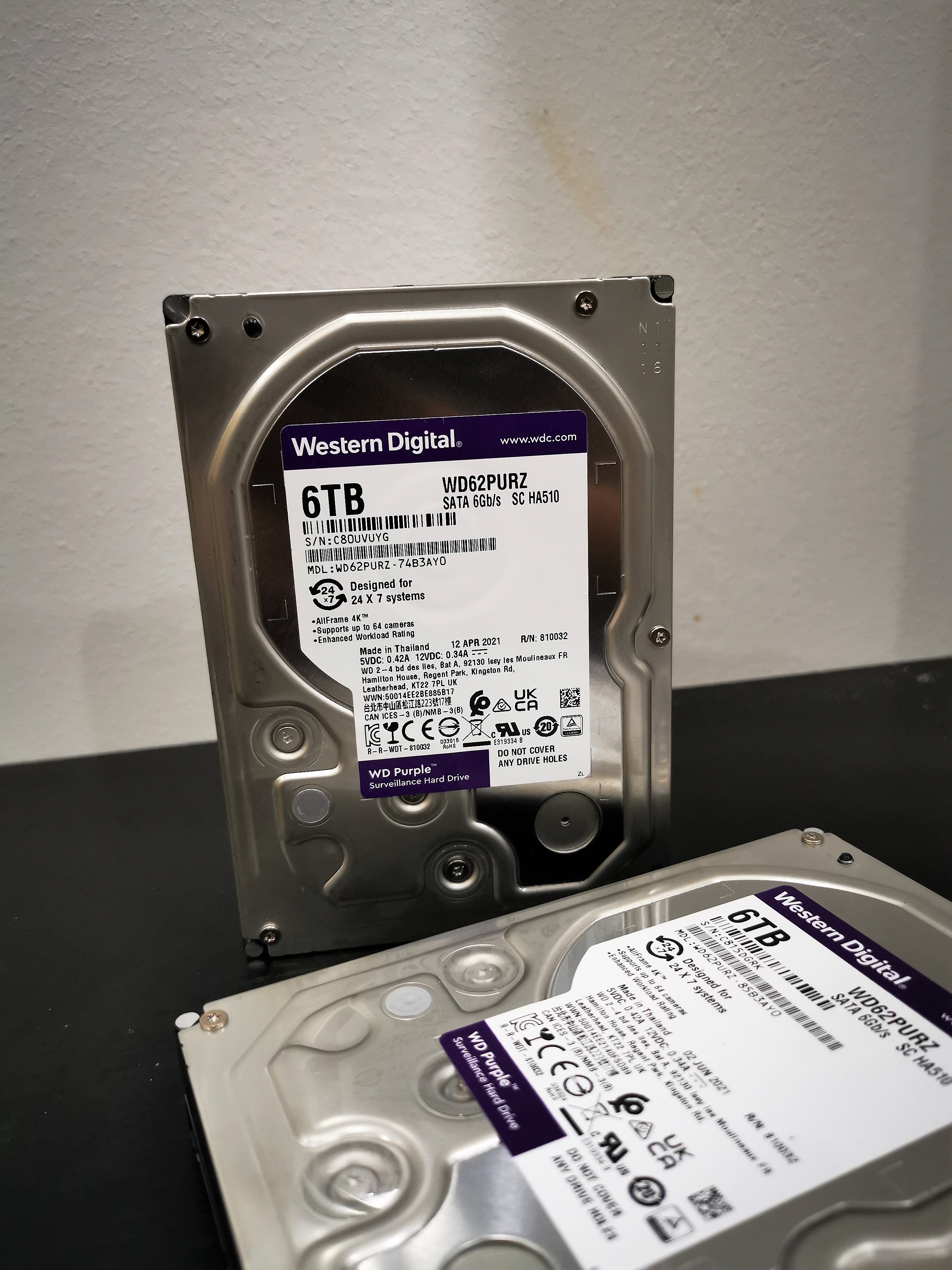 HDD CCTV WD PURPLE 6 TB