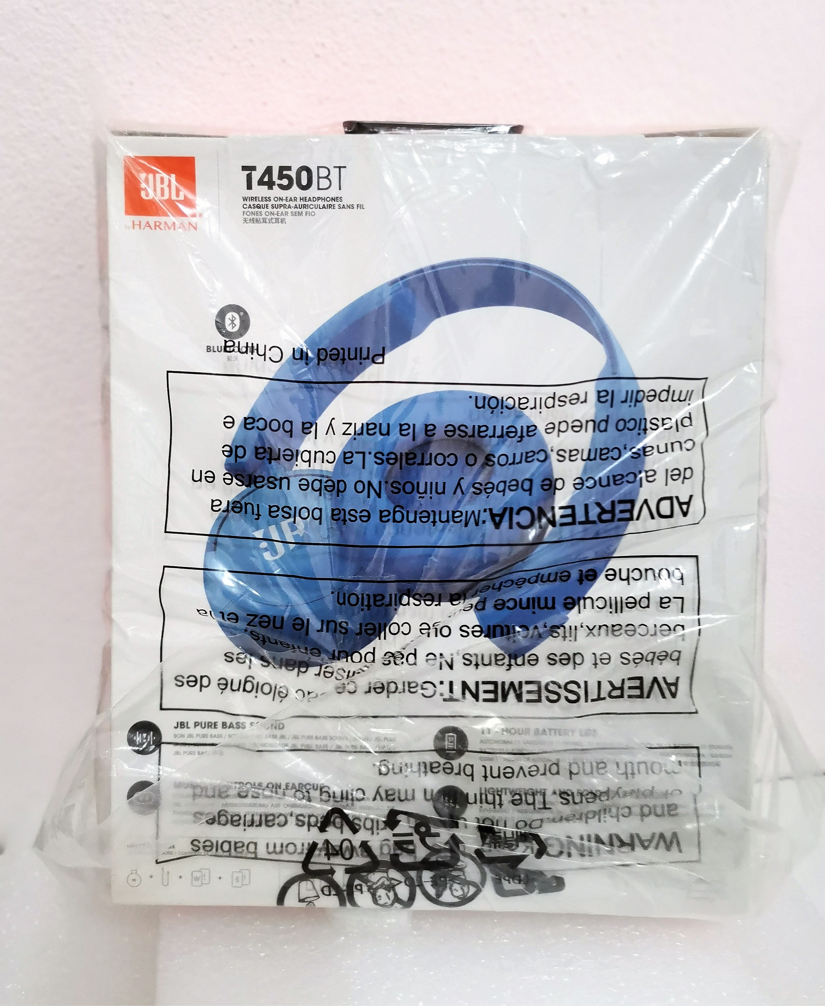 JBL T450BT Wireless/Bluetooth หูฟังไร้สาย