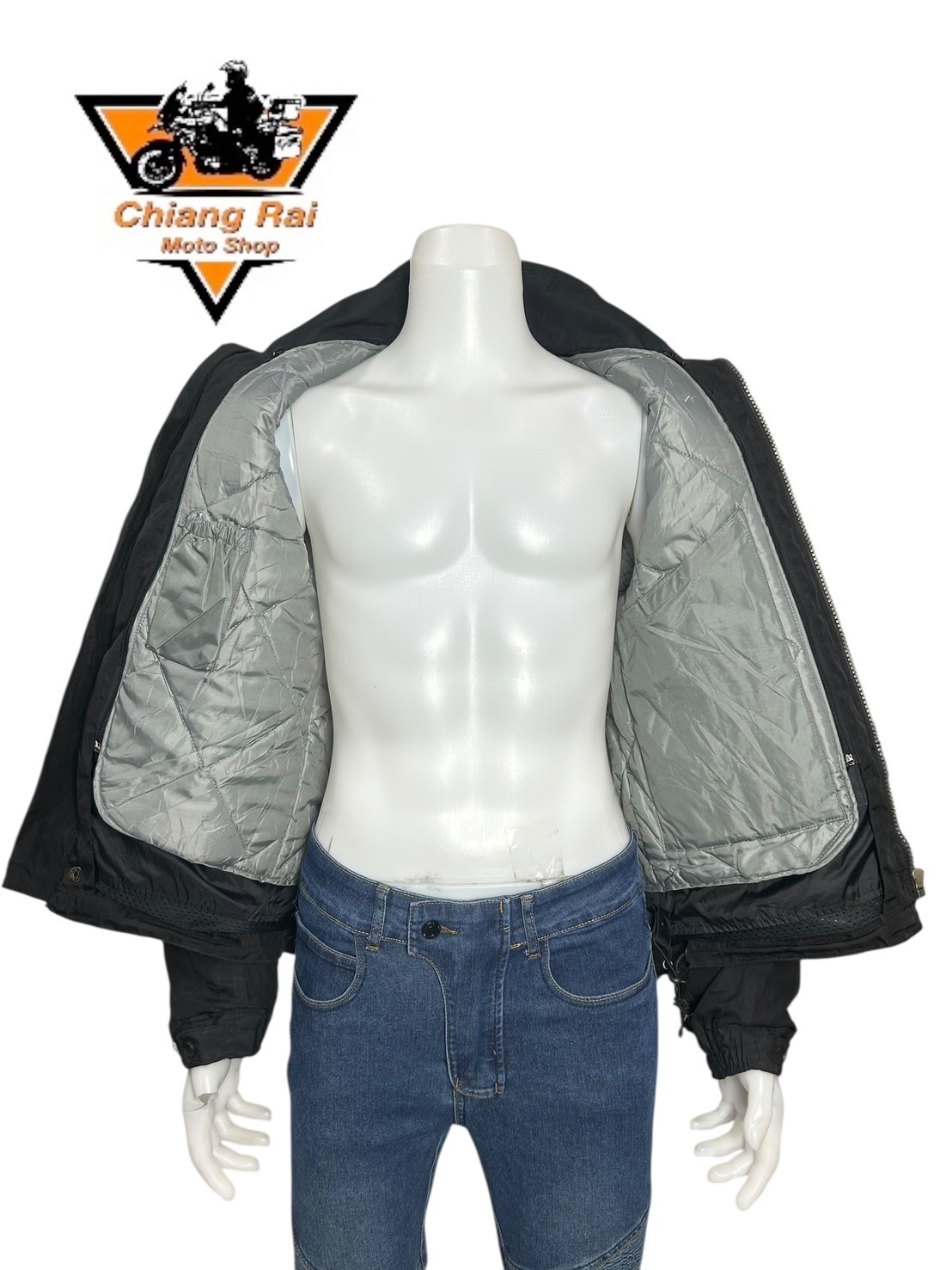 เสื้อขี่มอเตอร์ไซด์( มือสอง) CRSB 027 : อก 46" ยาว 26" (L) **Ixon**