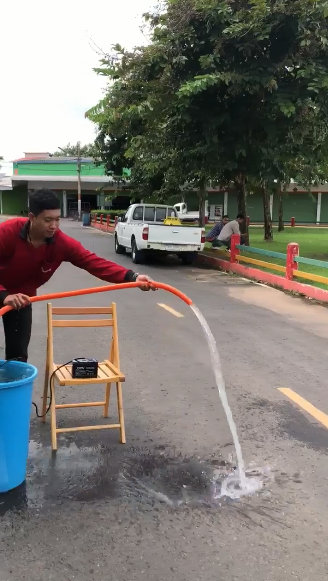 ปั๊มไดโว่ ดูดน้ำใช้แบต 12v