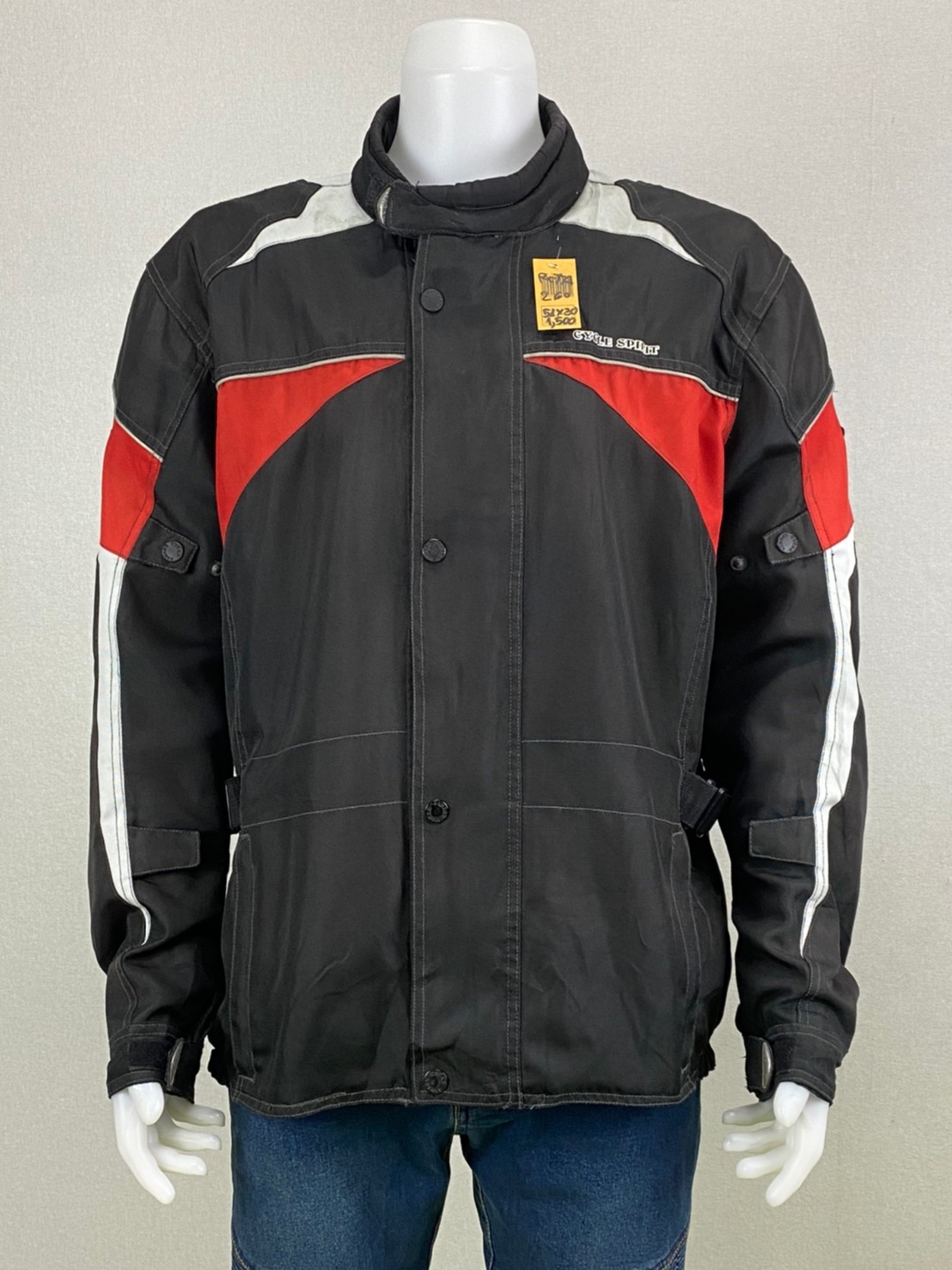 เสื้อขี่มอเตอร์ไซด์( มือสอง) RCTA 260 อก 54 " ยาว 30" ยี่ห้อ**CYCLE SPIRIT**