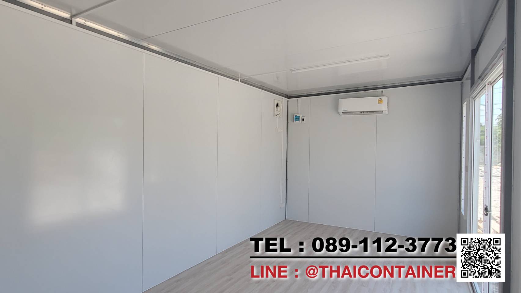 ตู้ออฟฟิต ผนัง สำเร็จรูป 3x6ม.