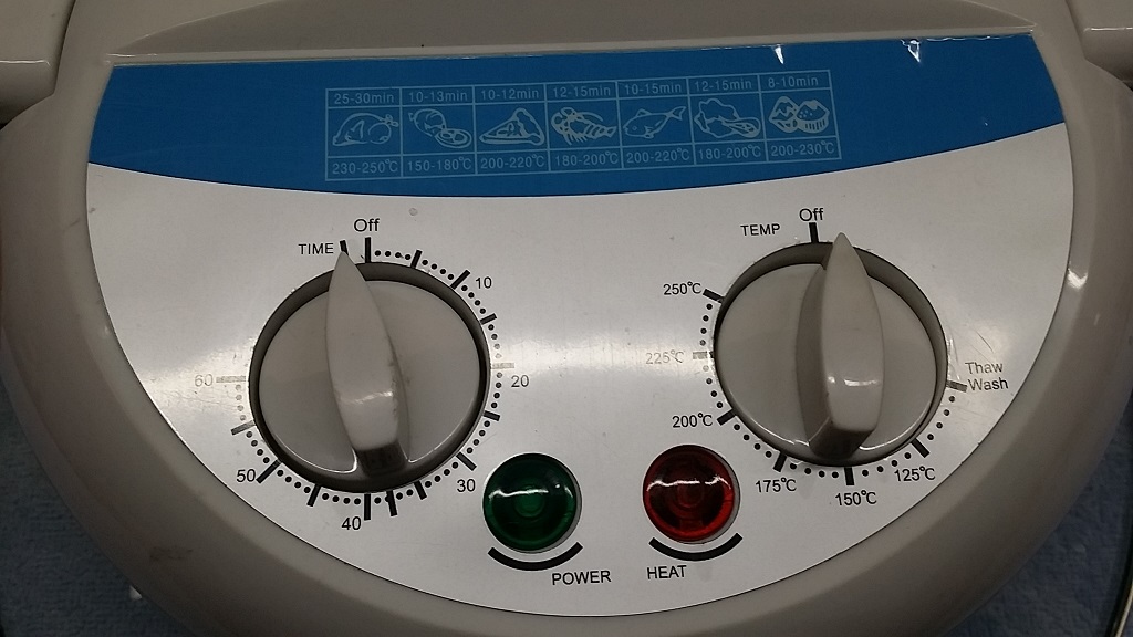 ซ่อมหม้ออบลมร้อน ยี่ห้อ TURBORA อาการไม่ร้อน