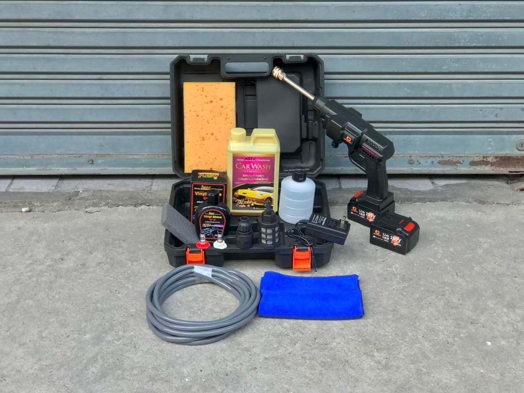 เครื่องฉีดน้ำไร้สาย ยี่ห้อ Onsen รุ่น 199v