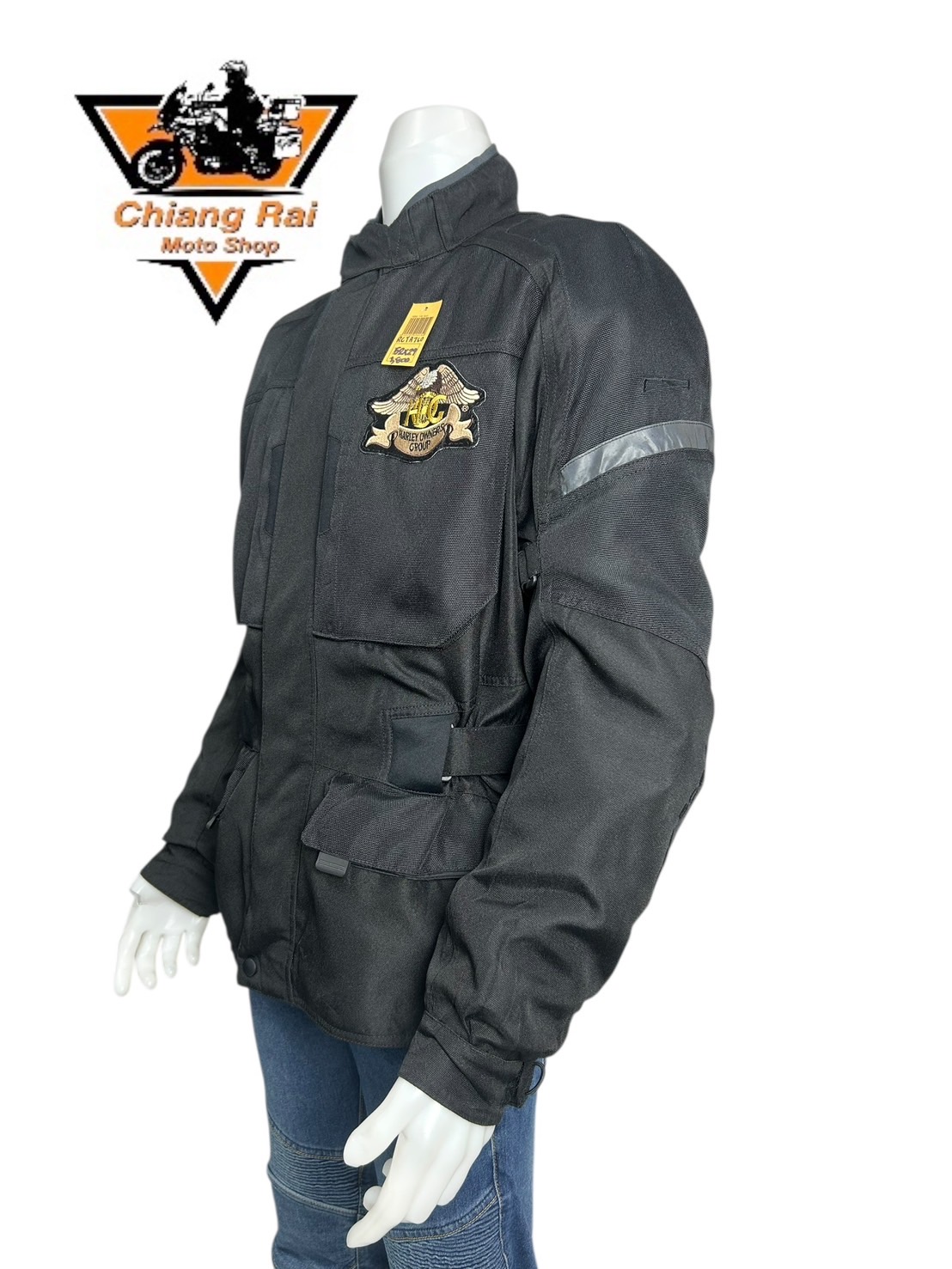 เสื้อขี่มอเตอร์ไซด์( มือสอง) CRTA 760 อก 52" ยาว 29 (XL) **MacAdam**