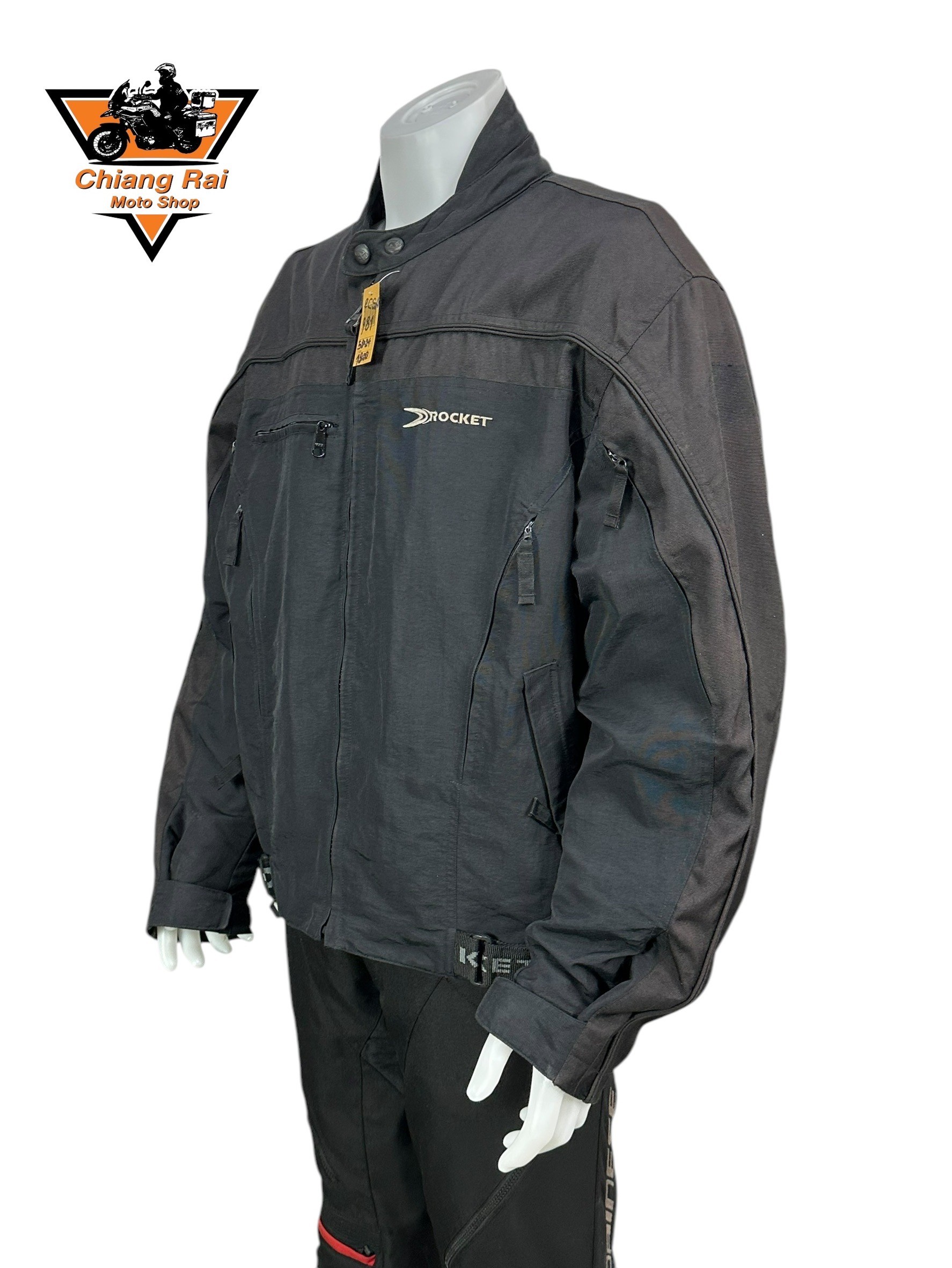 เสื้อขี่มอเตอร์ไซด์( มือสอง) RCSA 981 : อก 58" ยาว 24" (3XL) **JOE ROCKET**