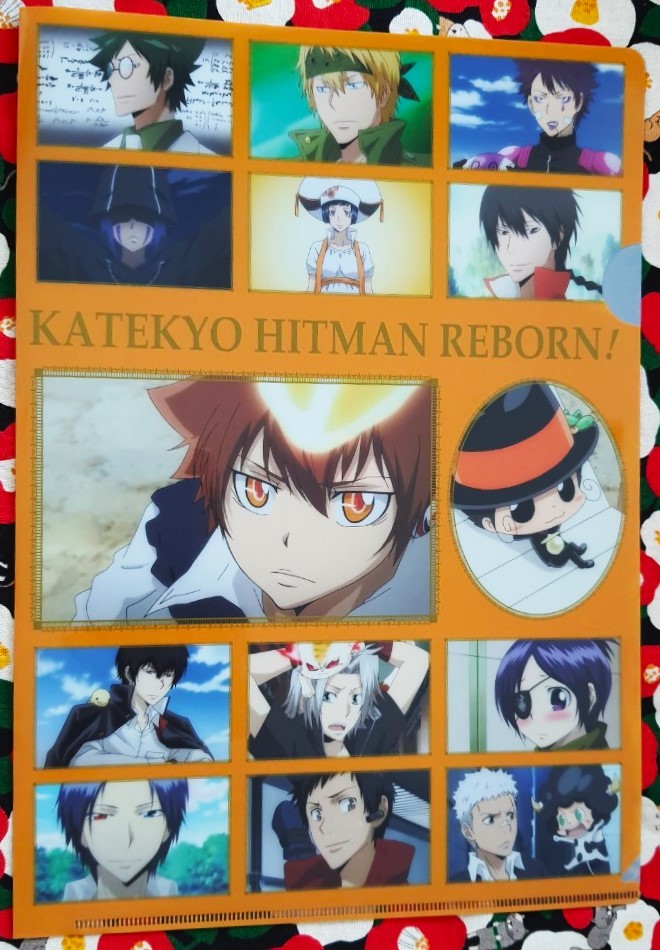 แฟ้มแบบสอด A4 KATEKYO HITMAN REBORN! จากญี่ปุ่น