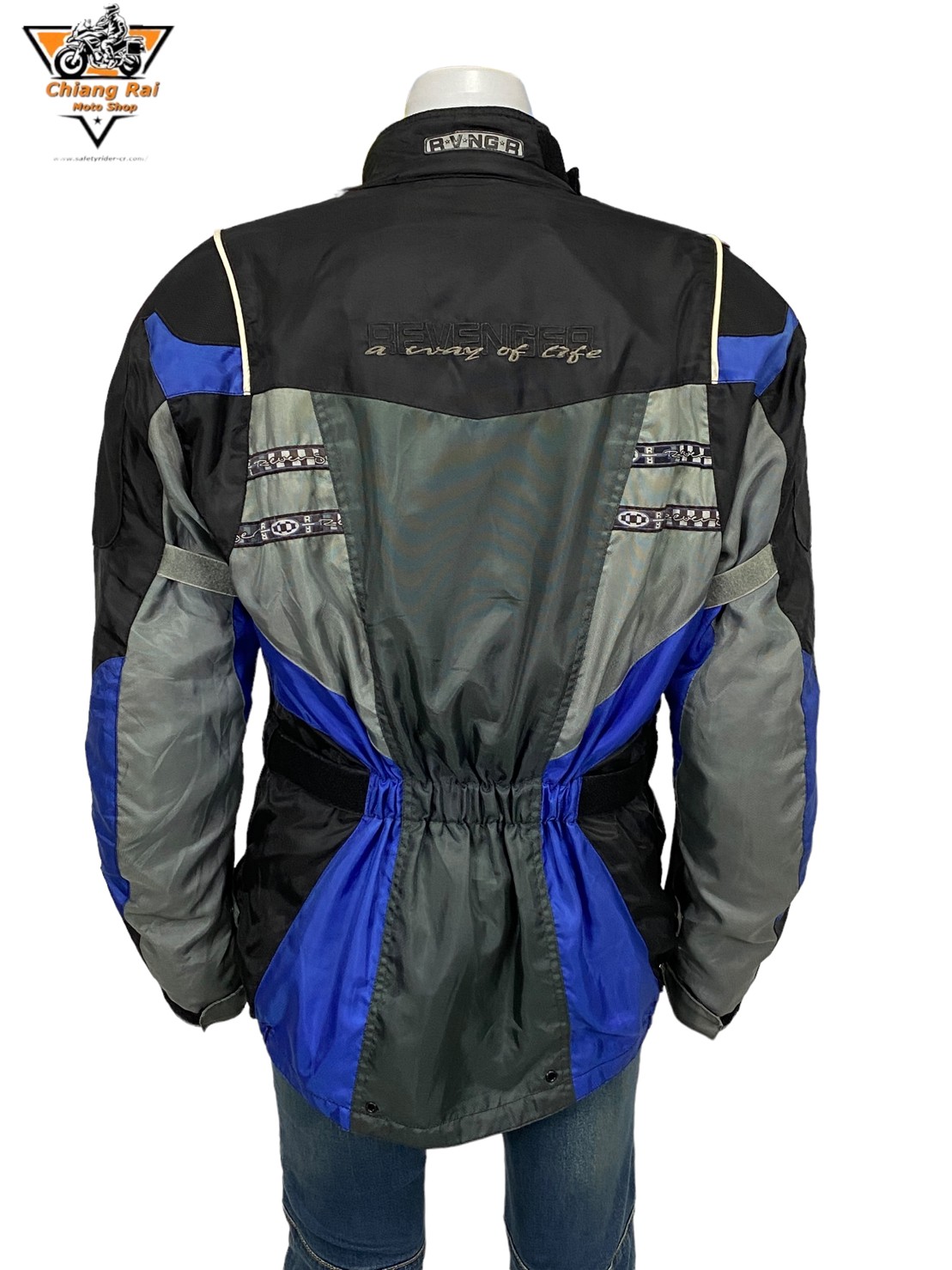 เสื้อขี่มอเตอร์ไซด์( มือสอง) RCTA 334 อก 50 " ยาว 29 "(XL)