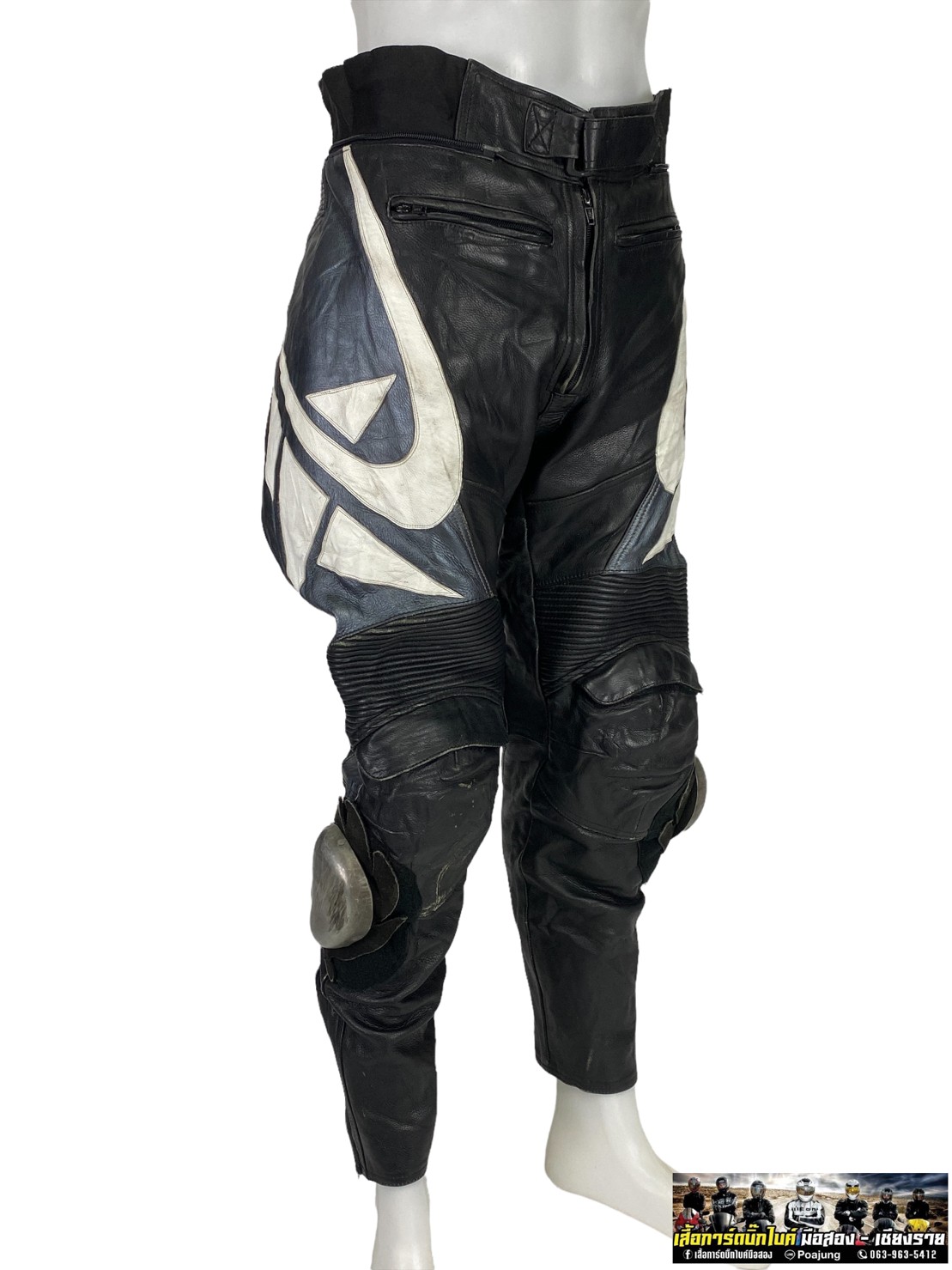 กางเกงขี่มอเตอร์ไซด์ ( มือสอง ) RCTS 018 : เอว 38" ยาว 27" FRANK THOMAS