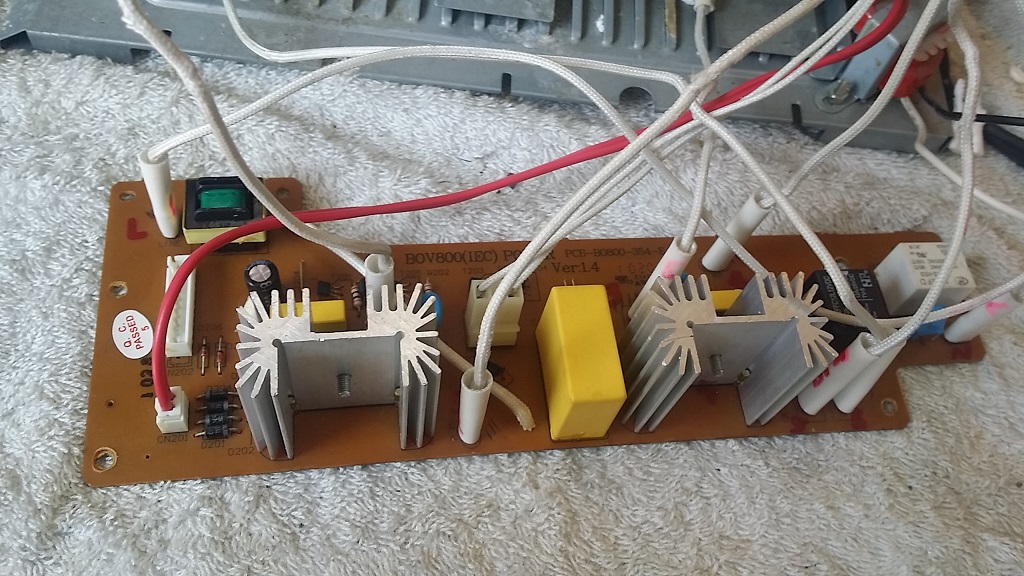 ซ่อมเตาอบไฟฟ้า ยี่ห้อ BREVILLE รุ่น BOV800XL อาการเครื่องซ๊อตไม่ทำงาน