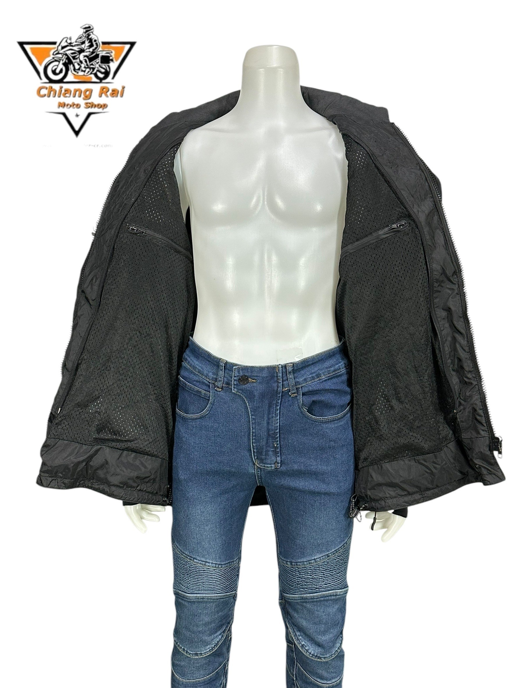 เสื้อขี่มอเตอร์ไซด์( มือสอง) RCTA 692 อก 56" ยาว 29 (2XL) **CYCLE SPIRT**