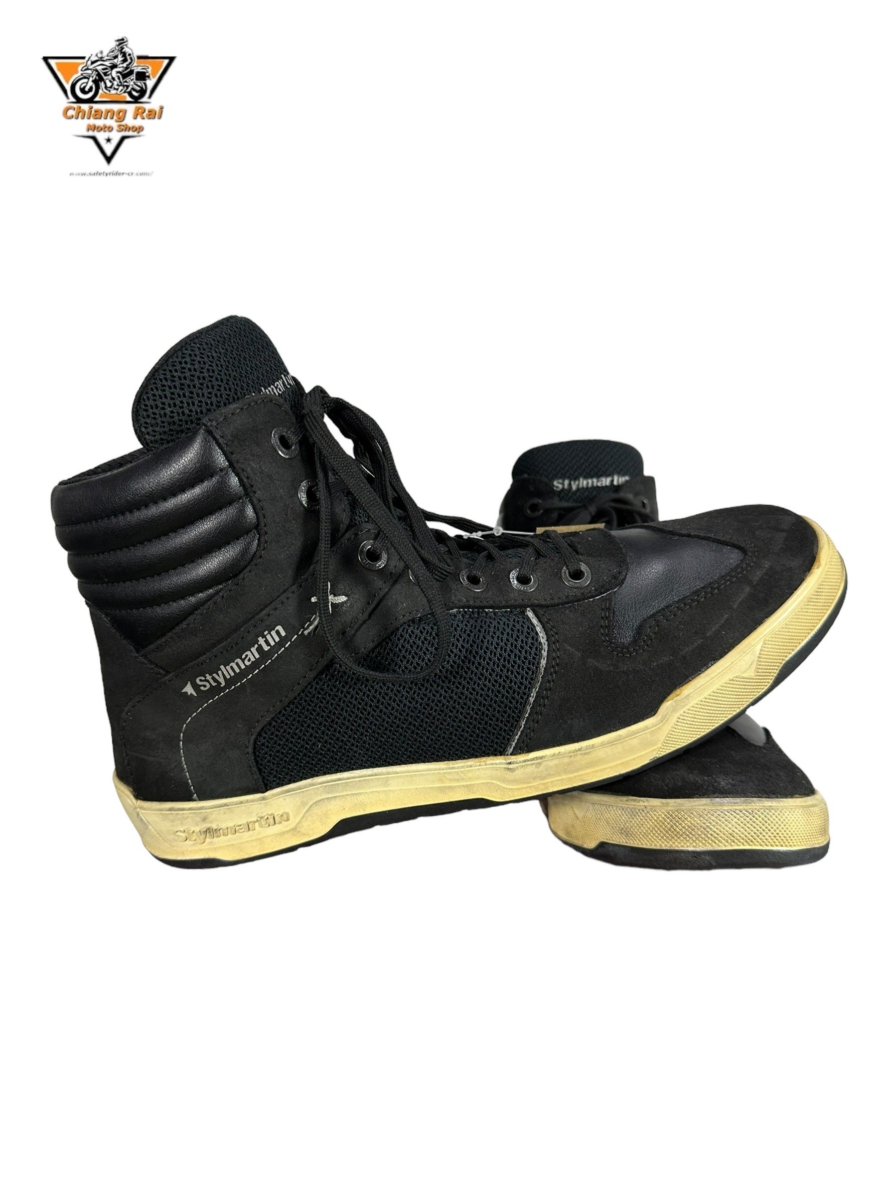 รองเท้าขี่มอเตอร์ไซด์( มือสอง) RCBS-719 Size ขนาดจากป้าย 45:EUR / 10:UK / 27.9:Cm.(stylmartin)