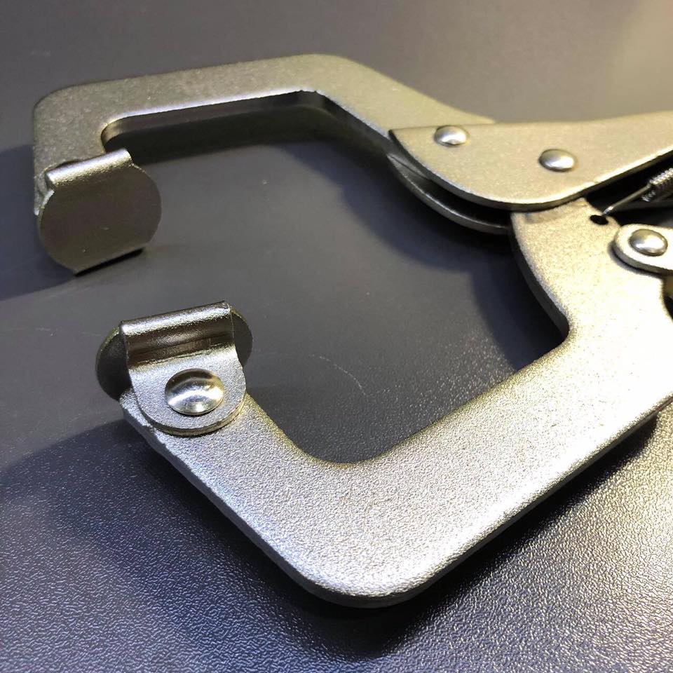 คีมล็อคตัว C ปากขยับได้ 11" ยี่ห้อ META